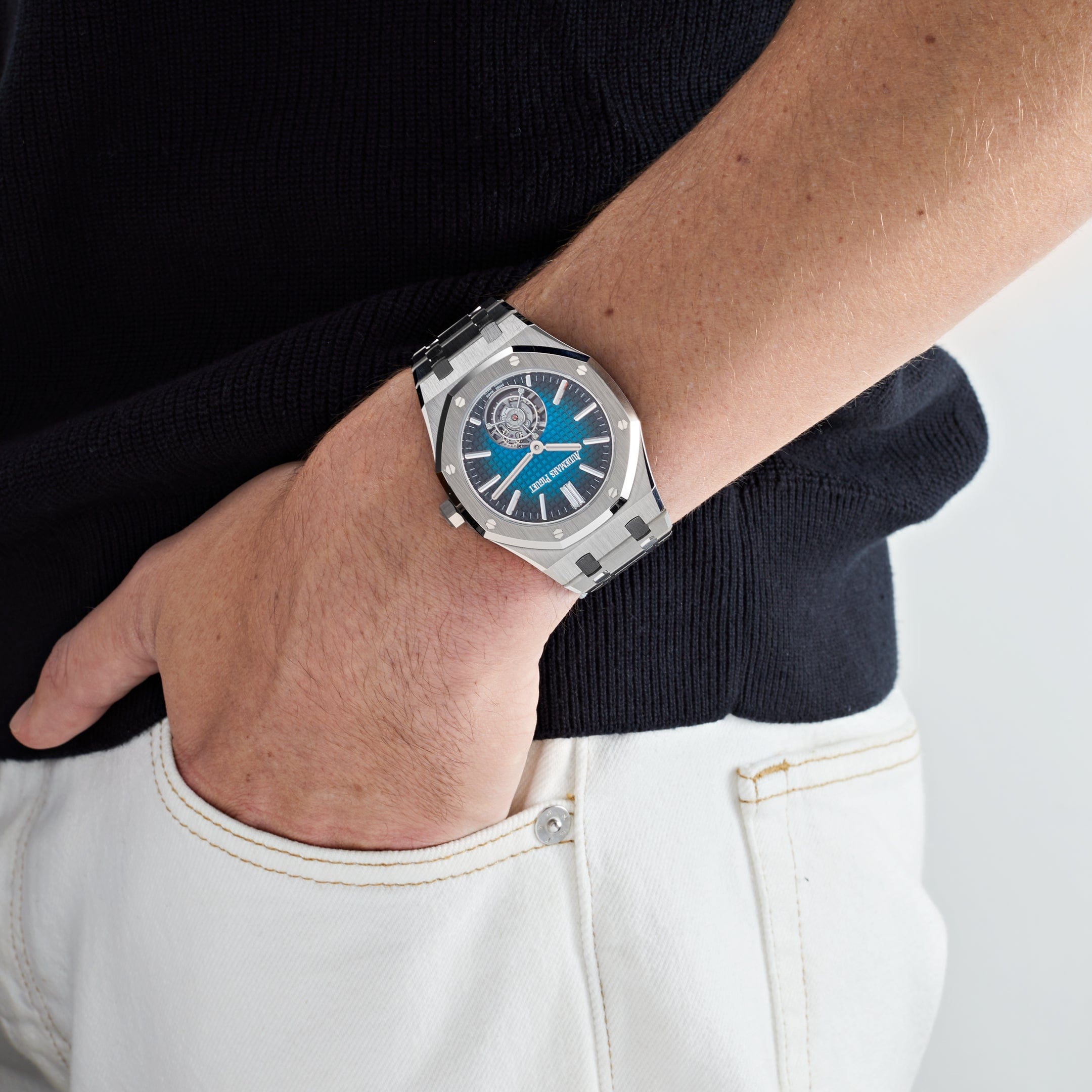 Audemars Piguet Royal Oak 26730TI.OO.1320TI.04 Flying Tourbillon Titanium Limited Edition view 2