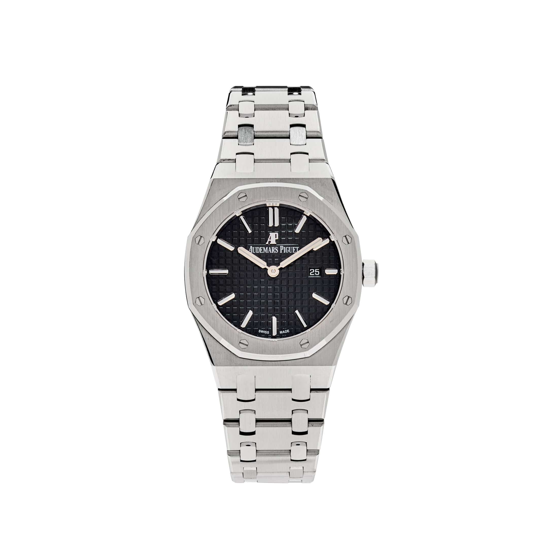 Audemars Piguet Royal Oak Lady 67650ST.OO.1261ST.01 Quartz Stainless Steel Black Dial (2021)