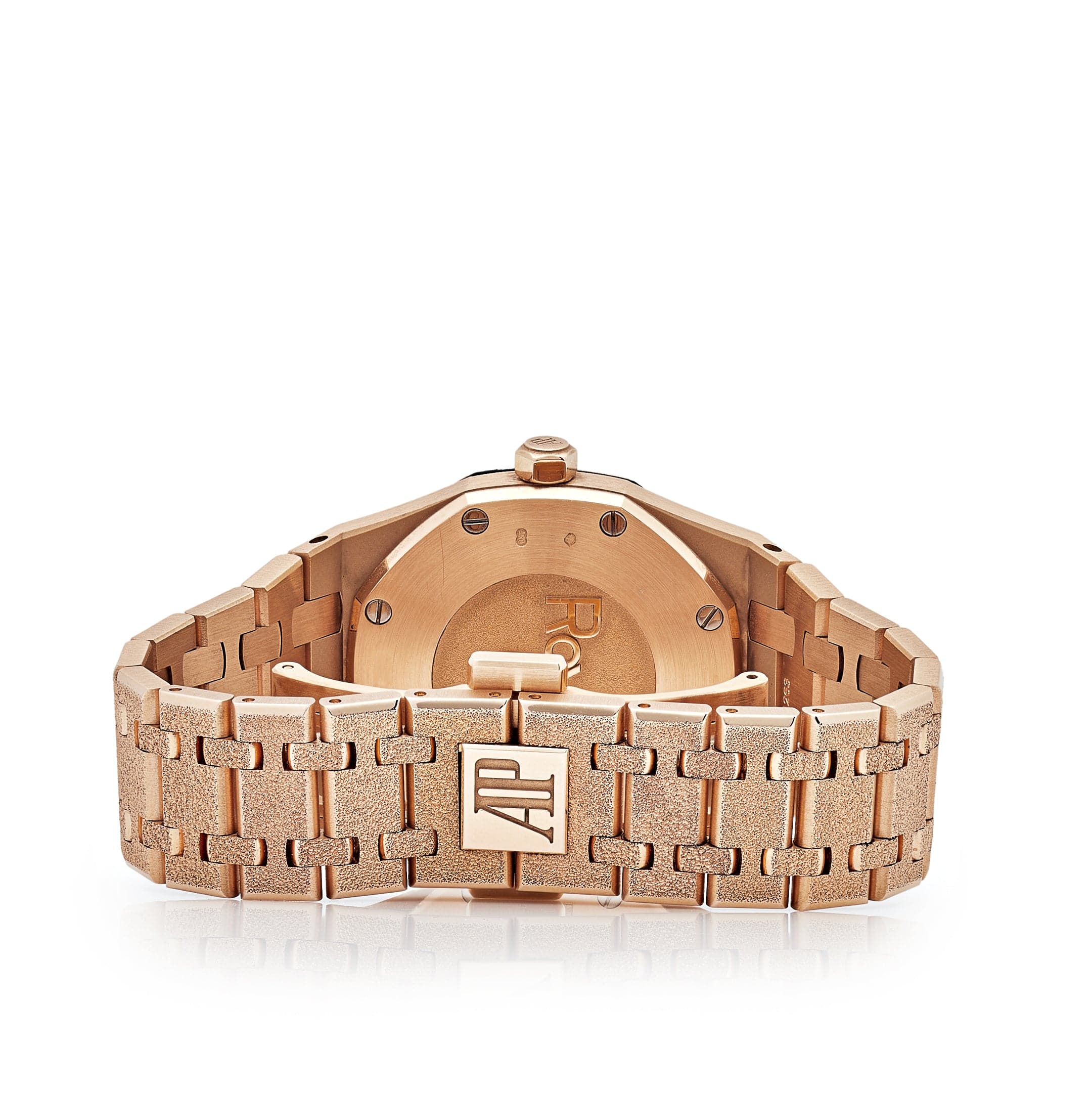 Audemars Piguet Royal Oak 67653OR.GG.1263OR.02 Lady Quartz Frosted Rose Gold view 7