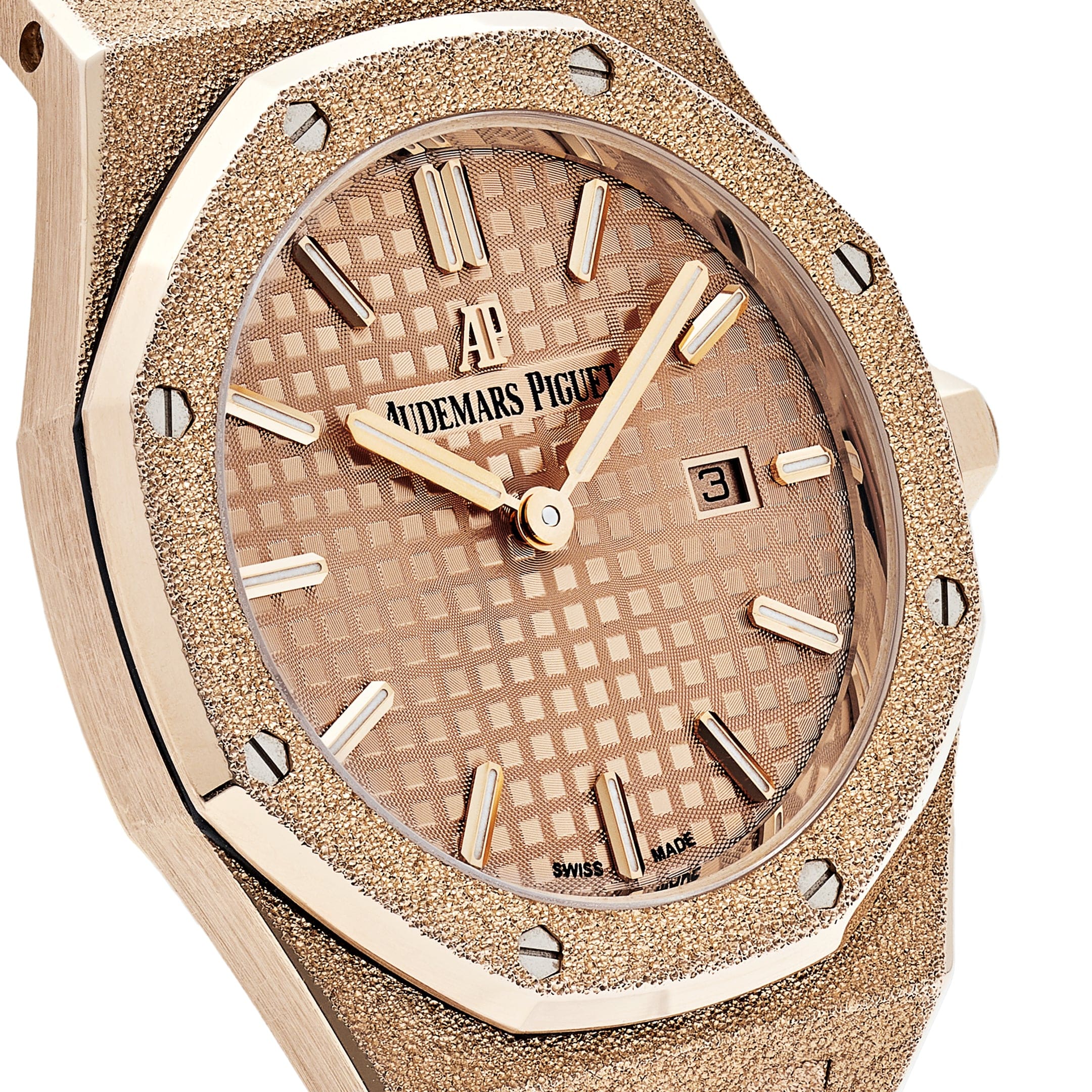 Audemars Piguet Royal Oak 67653OR.GG.1263OR.02 Lady Quartz Frosted Rose Gold view 5