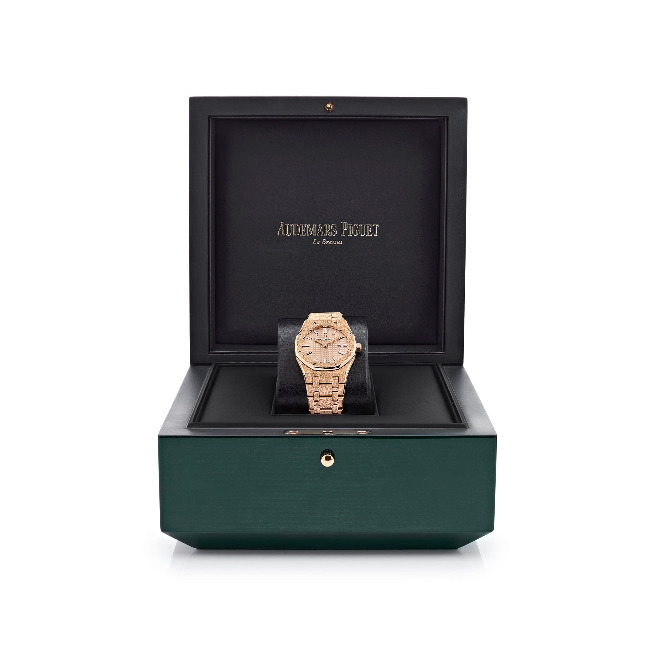 Audemars Piguet Royal Oak 67653OR.GG.1263OR.02 Lady Quartz Frosted Rose Gold view 6