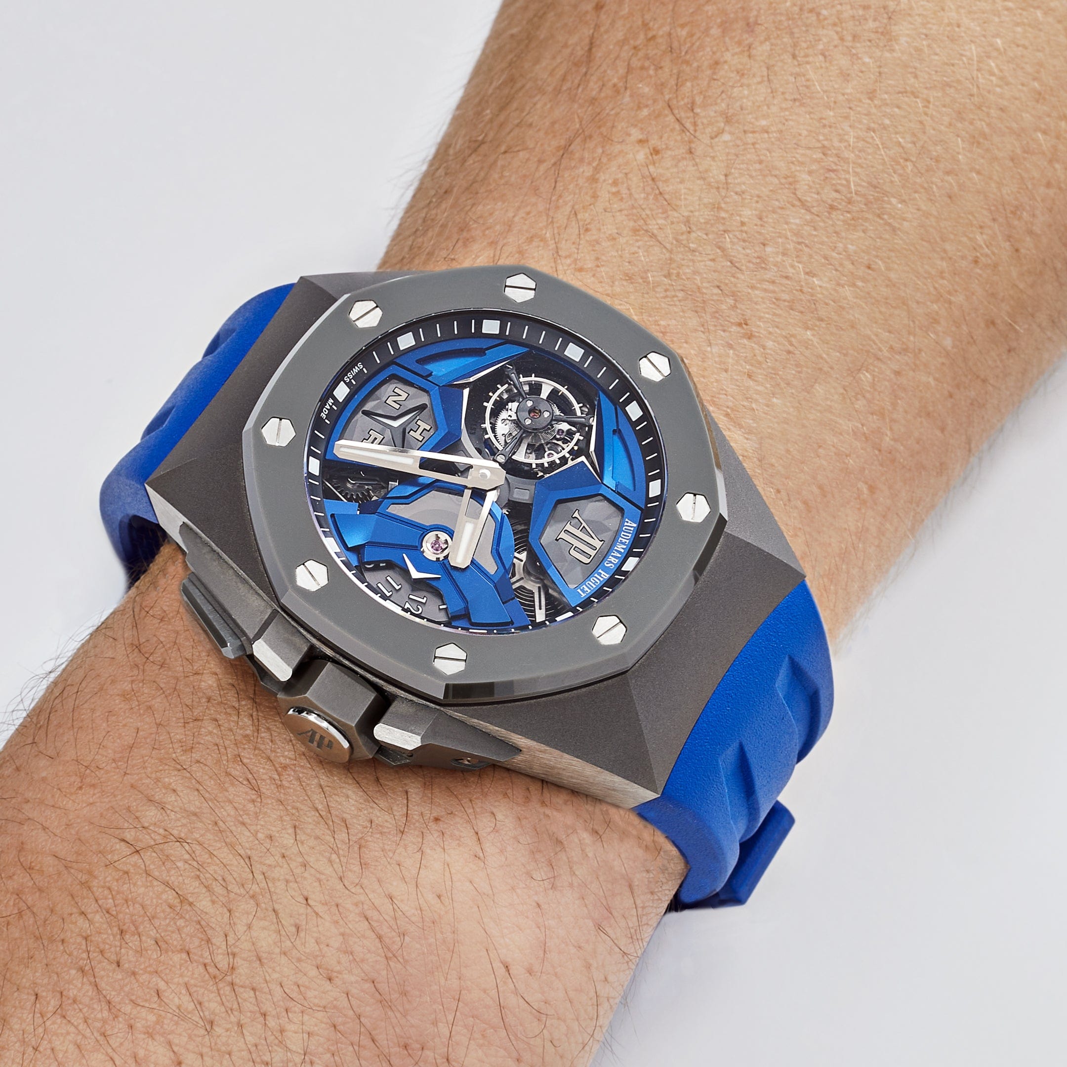 Audemars Piguet Royal Oak Concept 26589IO.OO.D030CA.01 Flying Tourbillon GMT Titanium view 2