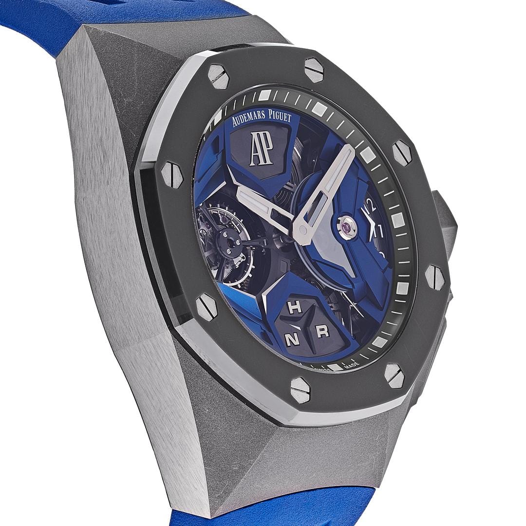 Audemars Piguet Royal Oak Concept 26589IO.OO.D030CA.01 Flying Tourbillon GMT Titanium view 3