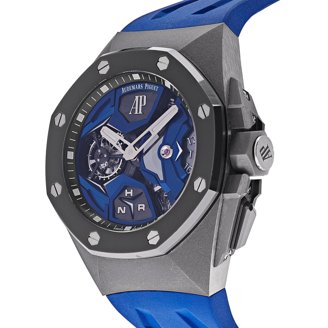 Audemars Piguet Royal Oak Concept 26589IO.OO.D030CA.01 Flying Tourbillon GMT Titanium view 4