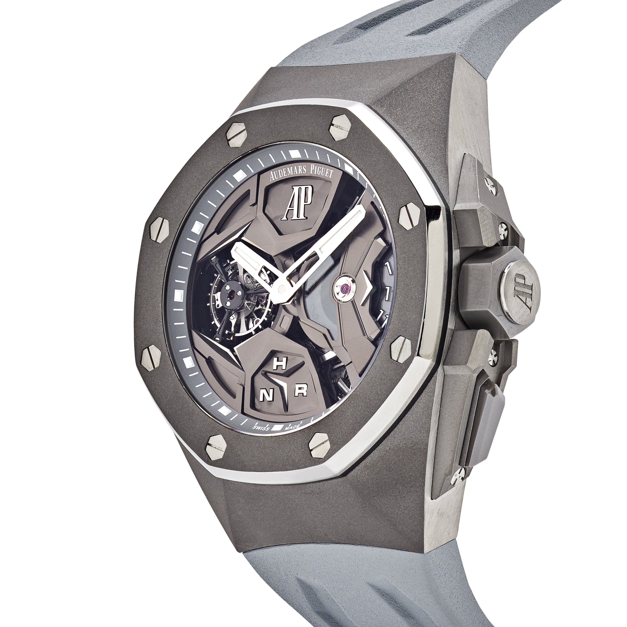 Audemars Piguet Royal Oak Concept 26589TI.GG.D006CA.01 Flying Tourbillon GMT Titanium Limited Edition view 3