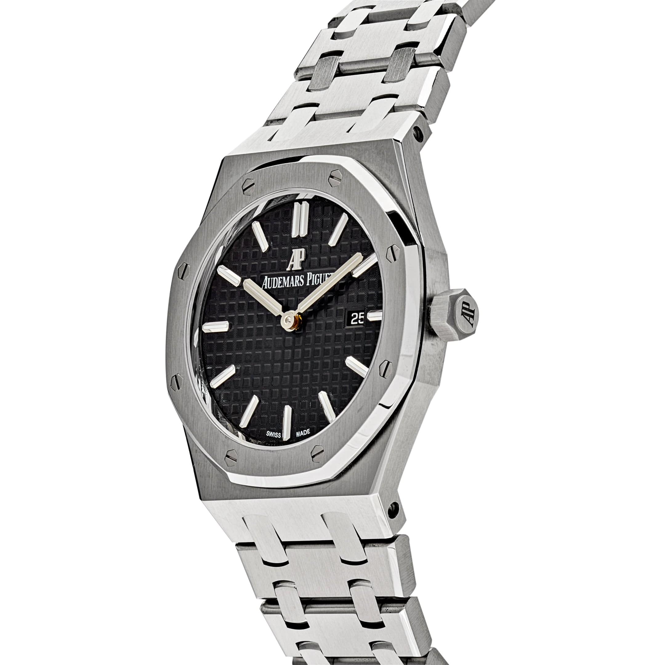 Audemars Piguet Royal Oak 67650ST.OO.1261ST.01 Lady Quartz Steel Black Dial view 2