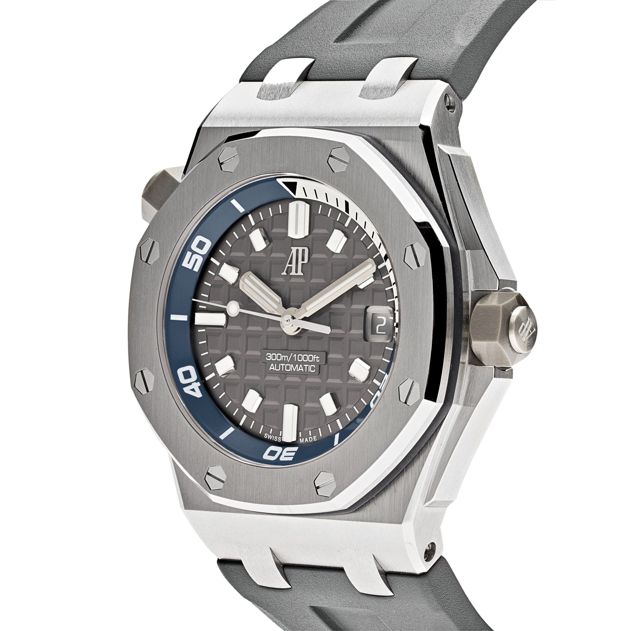 Audemars Piguet Royal Oak Offshore 15720ST.OO.A009CA.01 Diver Stainless Steel Grey Dial (2023) view 2