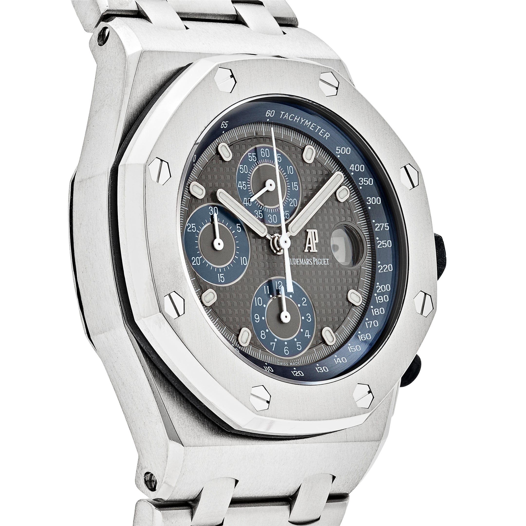 Audemars Piguet Royal Oak Offshore 25721TI.OO.1000TI.01 Chronograph Titanium view 5