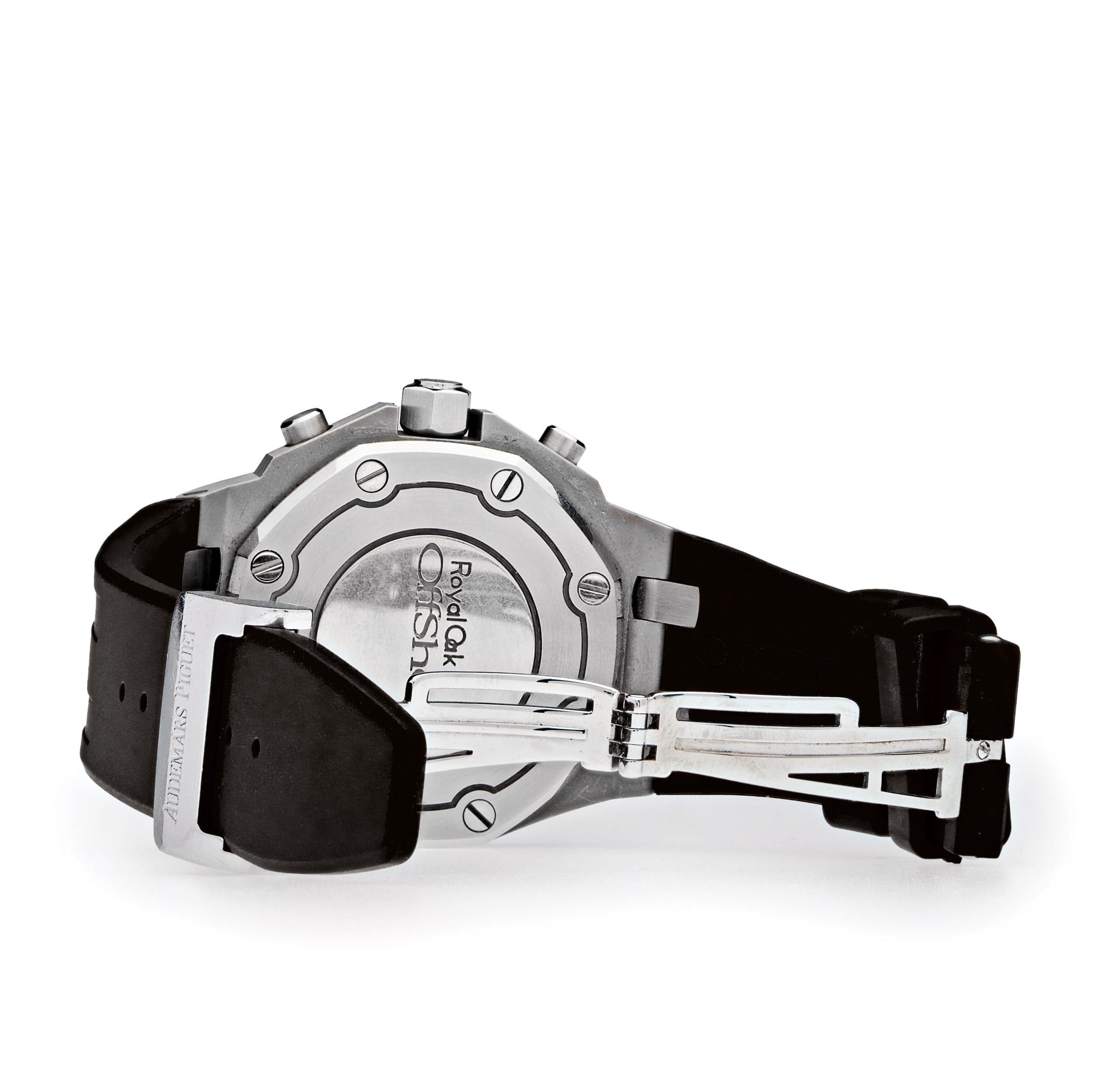 Audemars Piguet Royal Oak Offshore 26231ST.ZZ.D002CA.01 'Lady' Stainless Steel Black Dial Diamond Bezel (2018) view 4