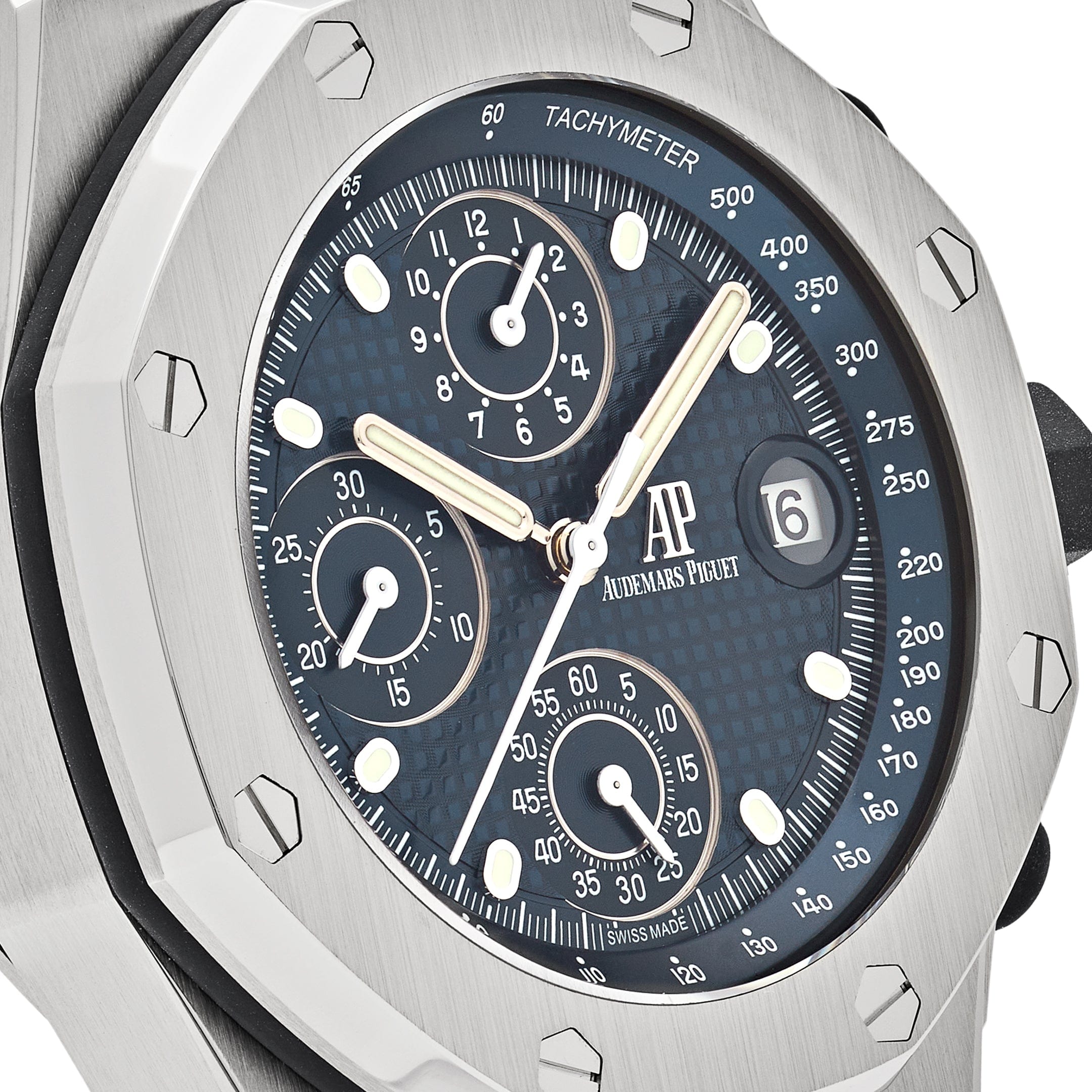 Audemars Piguet Royal Oak Offshore 26238ST.OO.2000ST.01 Chronograph Stainless Steel Blue Dial view 4