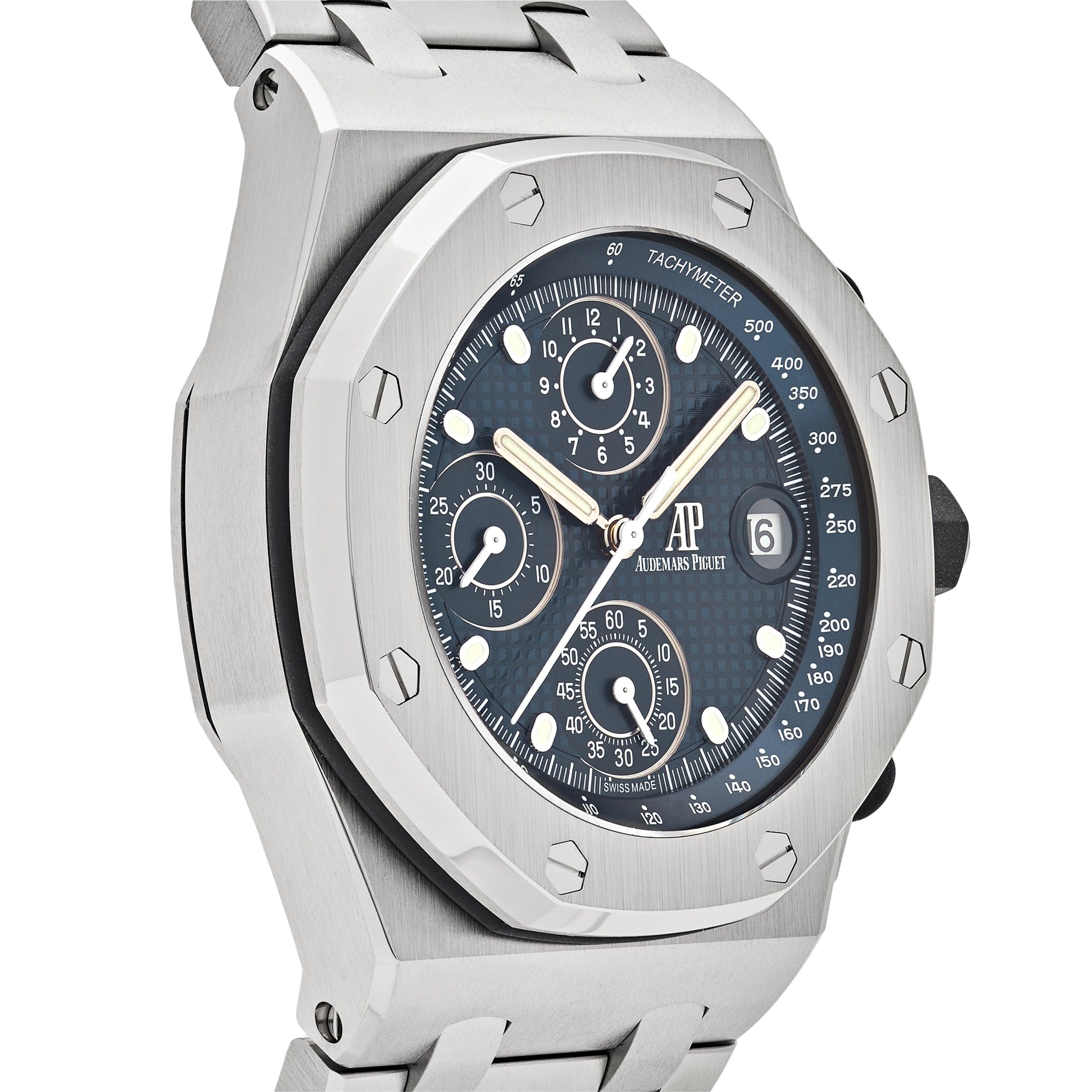 Audemars Piguet Royal Oak Offshore 26238ST.OO.2000ST.01 Chronograph Stainless Steel Blue Dial view 5