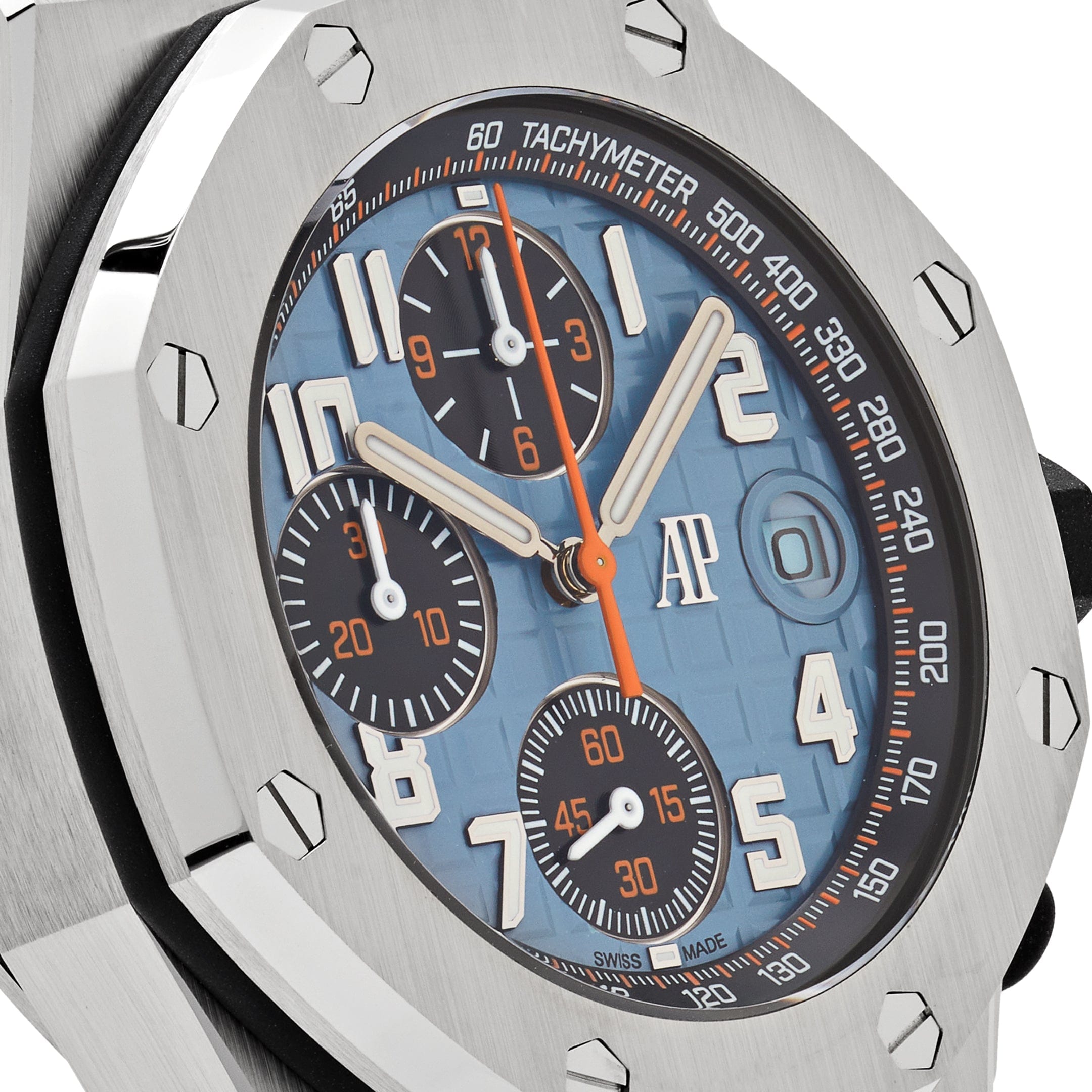 Audemars Piguet Royal Oak Offshore 26238ST.OO.A340CA.01 Chronograph Stainless Steel Blue Dial view 4