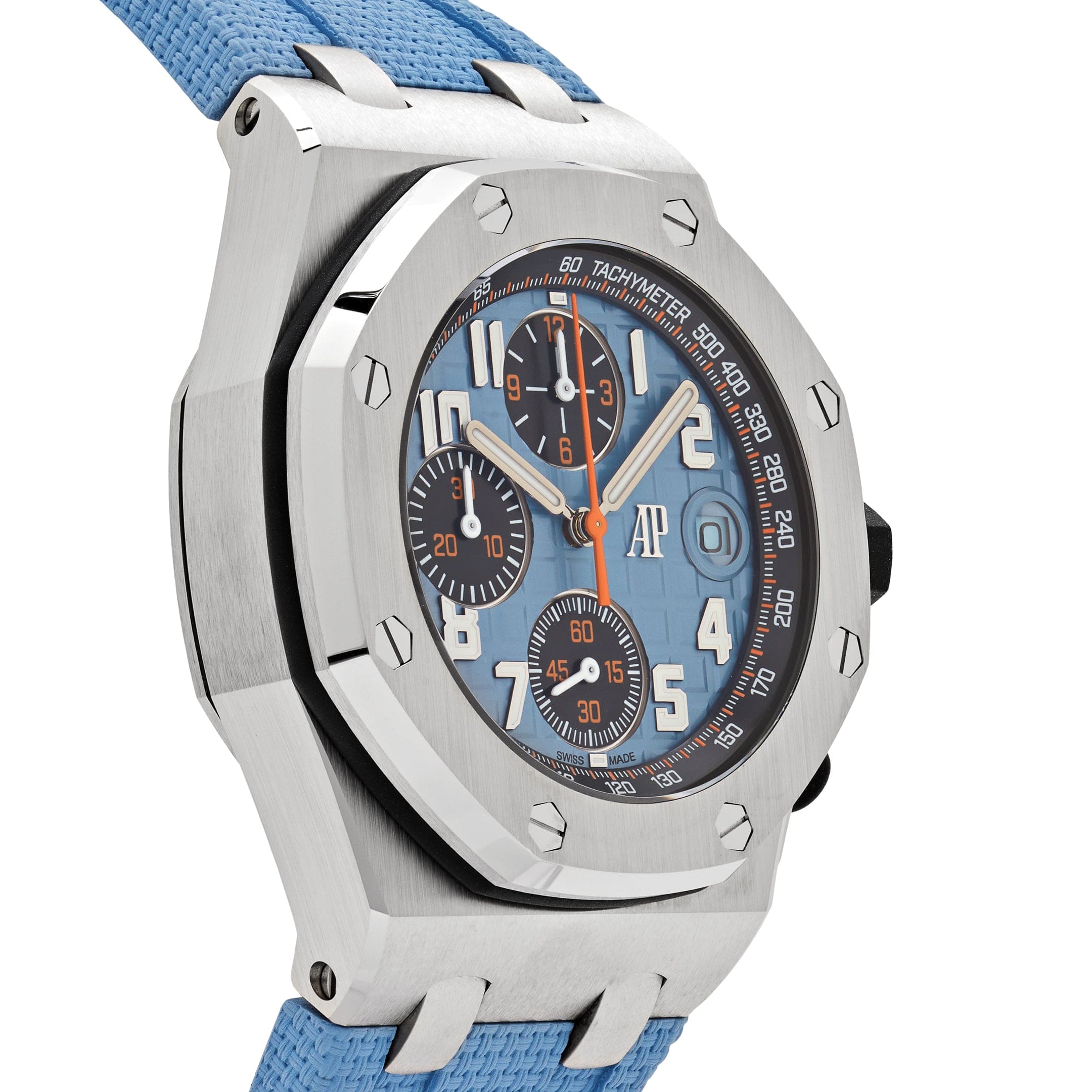 Audemars Piguet Royal Oak Offshore 26238ST.OO.A340CA.01 Chronograph Stainless Steel Blue Dial view 5