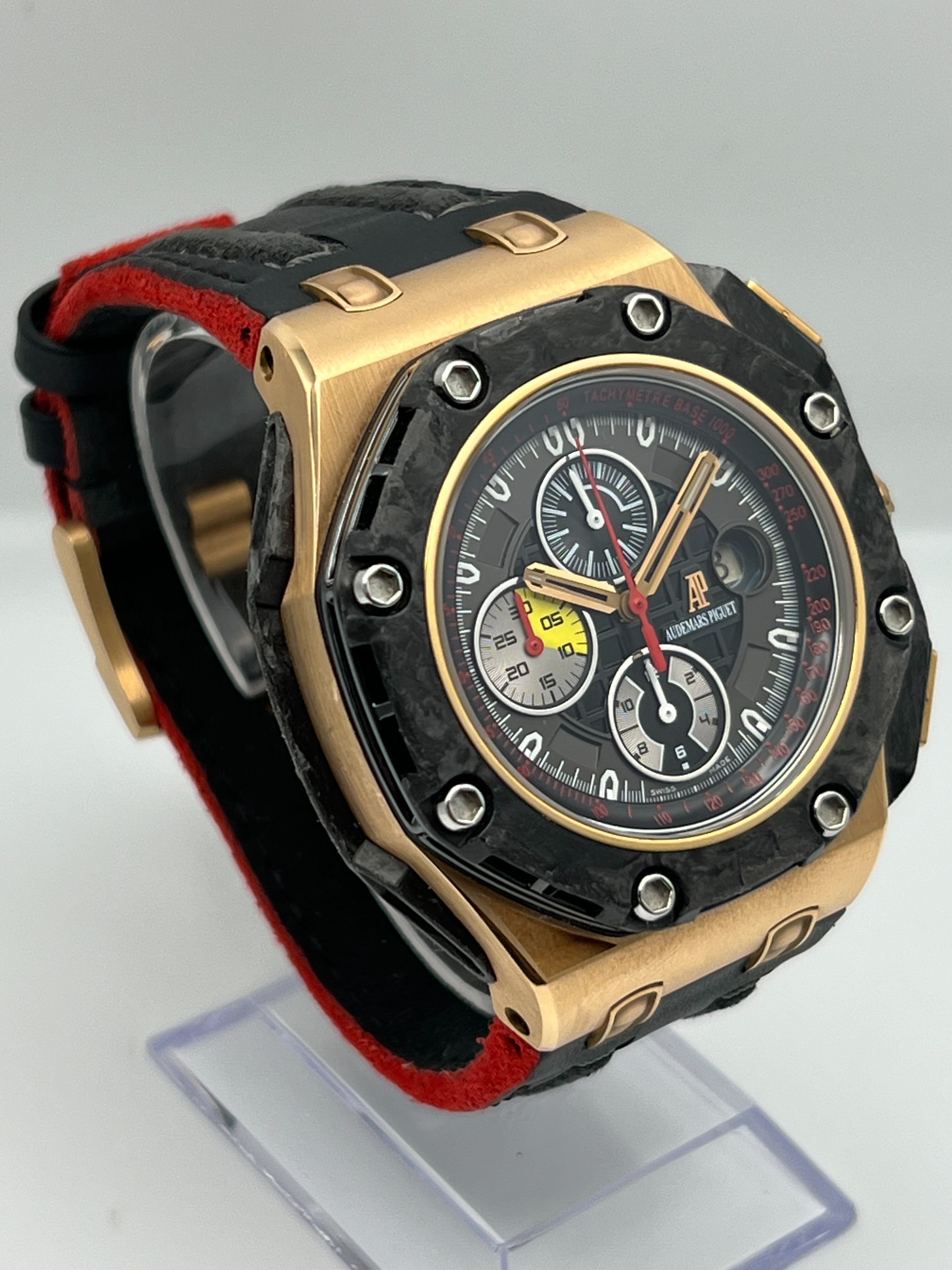 Audemars Piguet Royal Oak Offshore 26290RO.OO.A001VE.01 Chronograph 'Grand Prix' Limited Edition view 4