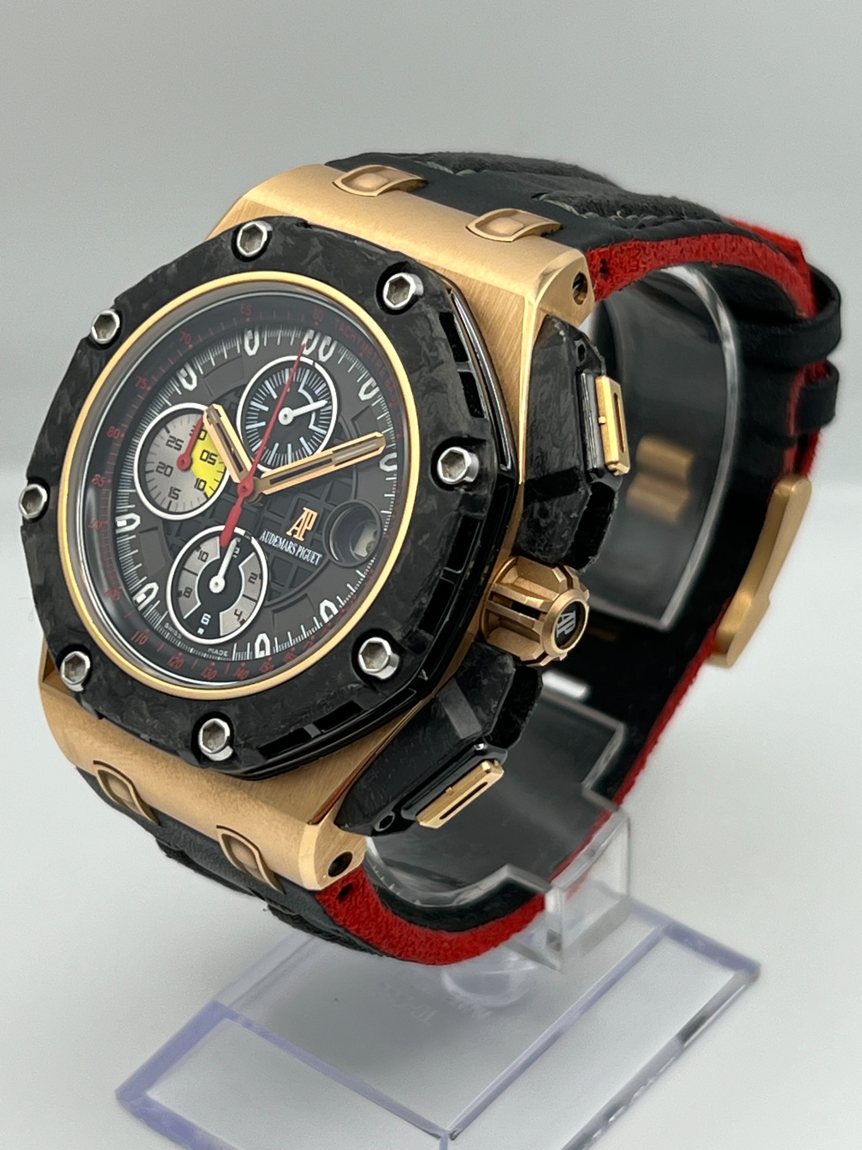Audemars Piguet Royal Oak Offshore 26290RO.OO.A001VE.01 Chronograph 'Grand Prix' Limited Edition view 3