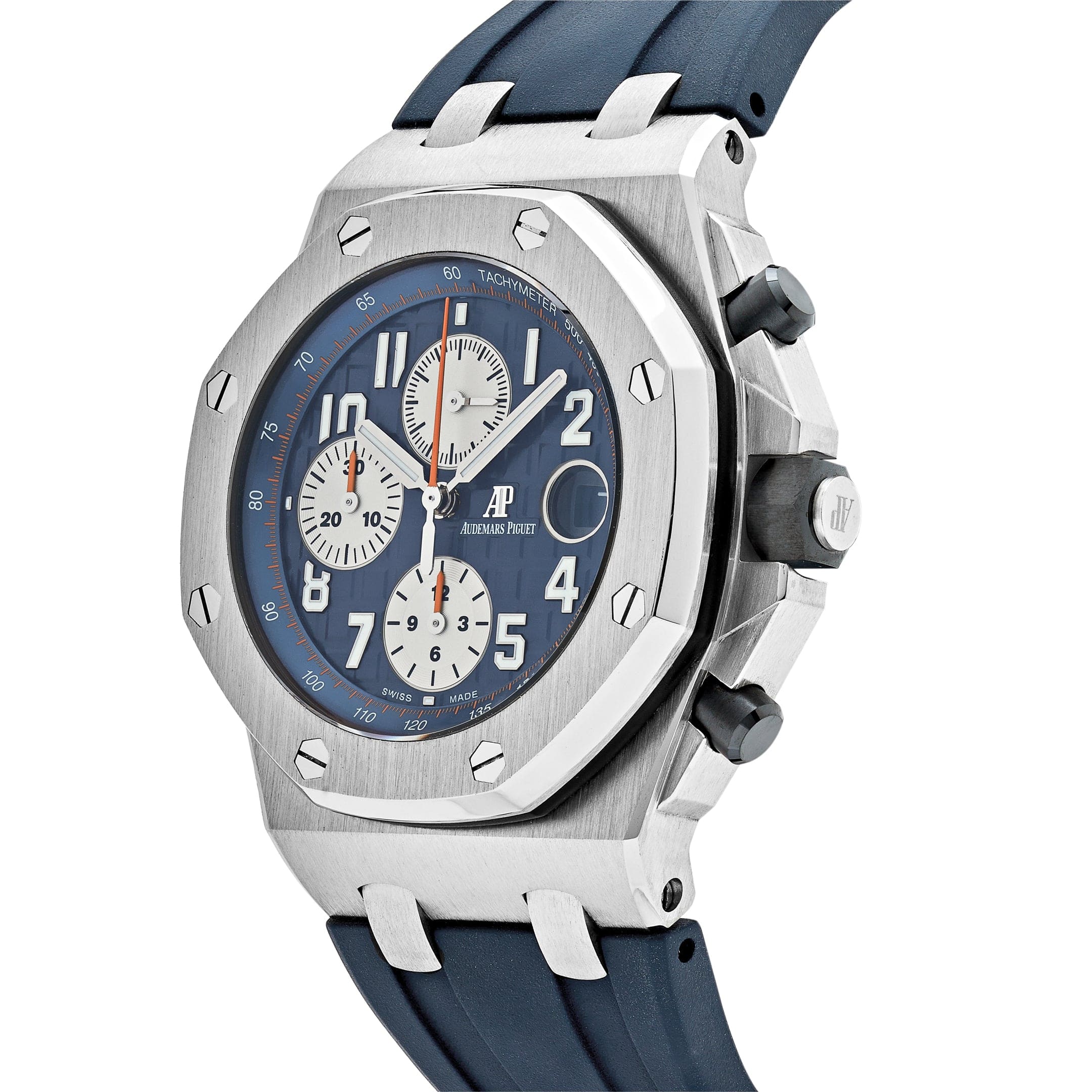 Audemars Piguet Royal Oak Offshore 26470ST.OO.A027CA.01 Chronograph Stainless Steel Blue Dial view 3