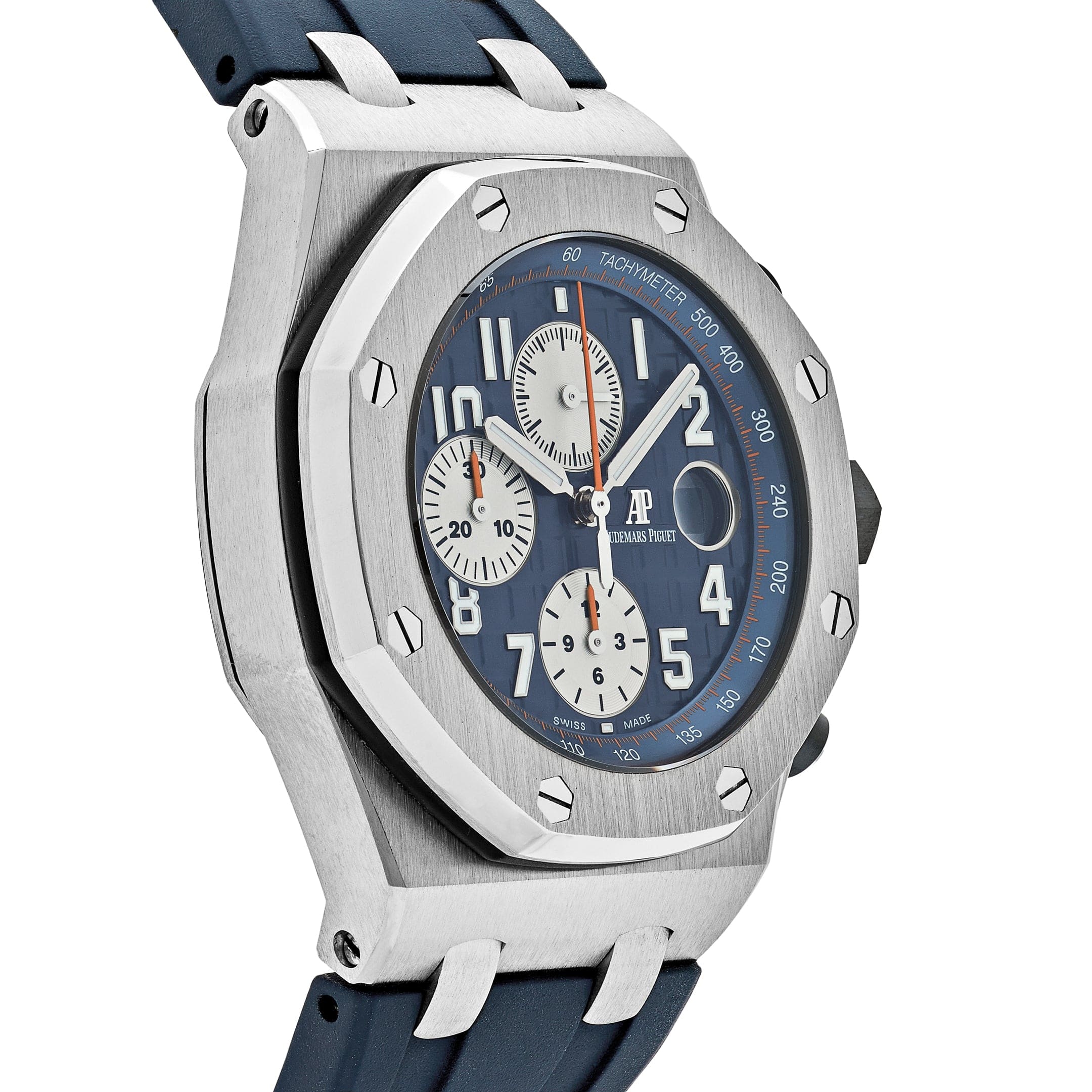 Audemars Piguet Royal Oak Offshore 26470ST.OO.A027CA.01 Chronograph Stainless Steel Blue Dial view 4