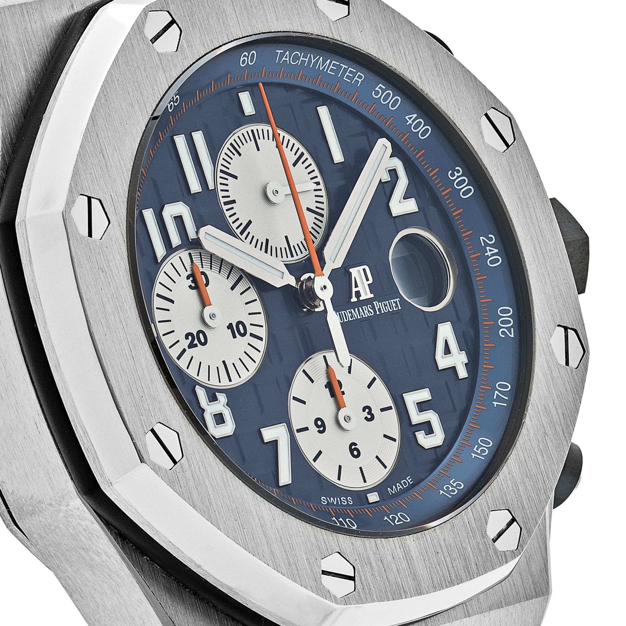 Audemars Piguet Royal Oak Offshore 26470ST.OO.A027CA.01 Chronograph Stainless Steel Blue Dial view 5