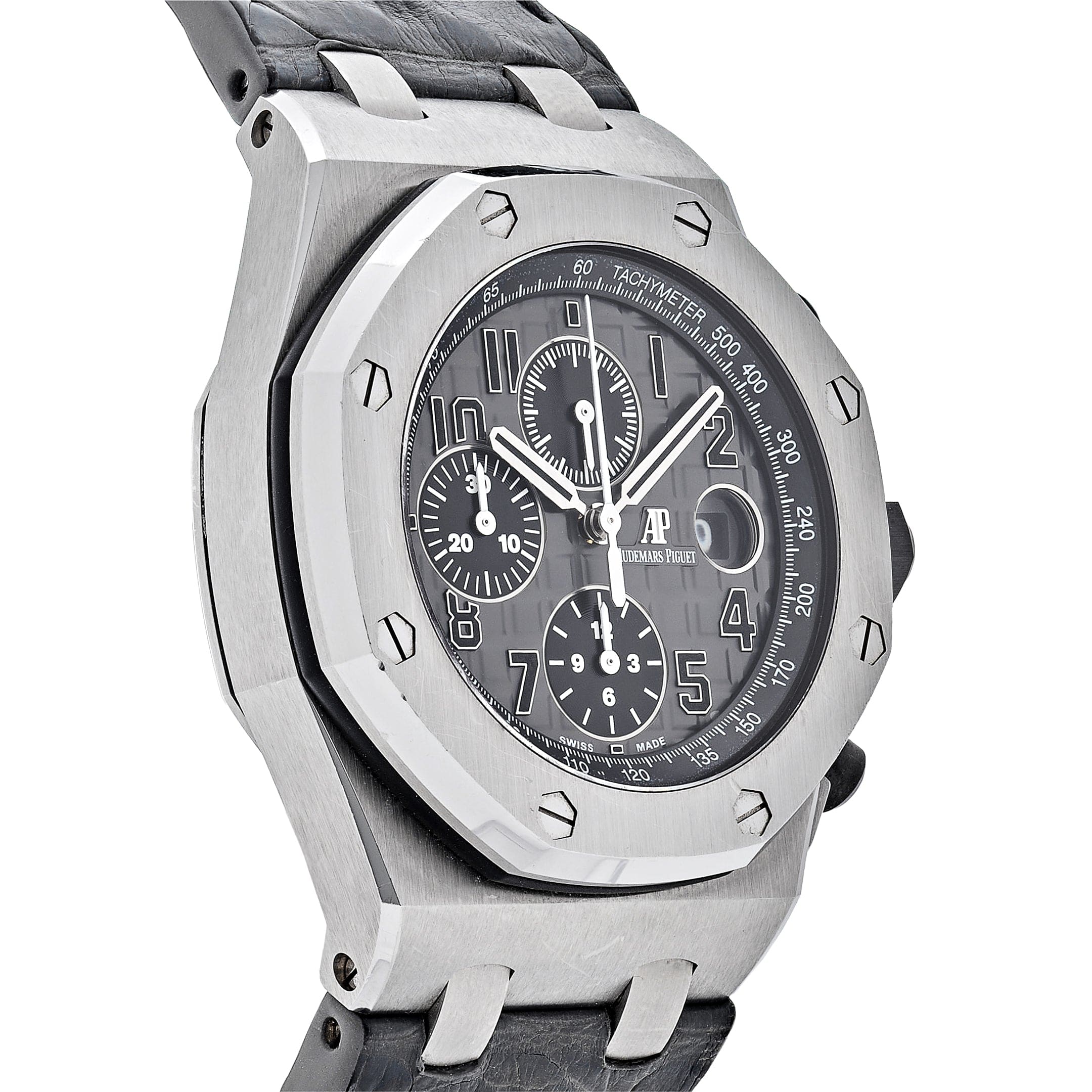 Audemars Piguet Royal Oak Offshore 26470ST.OO.A104CR.01 Stainless Steel Slate Grey Dial view 4