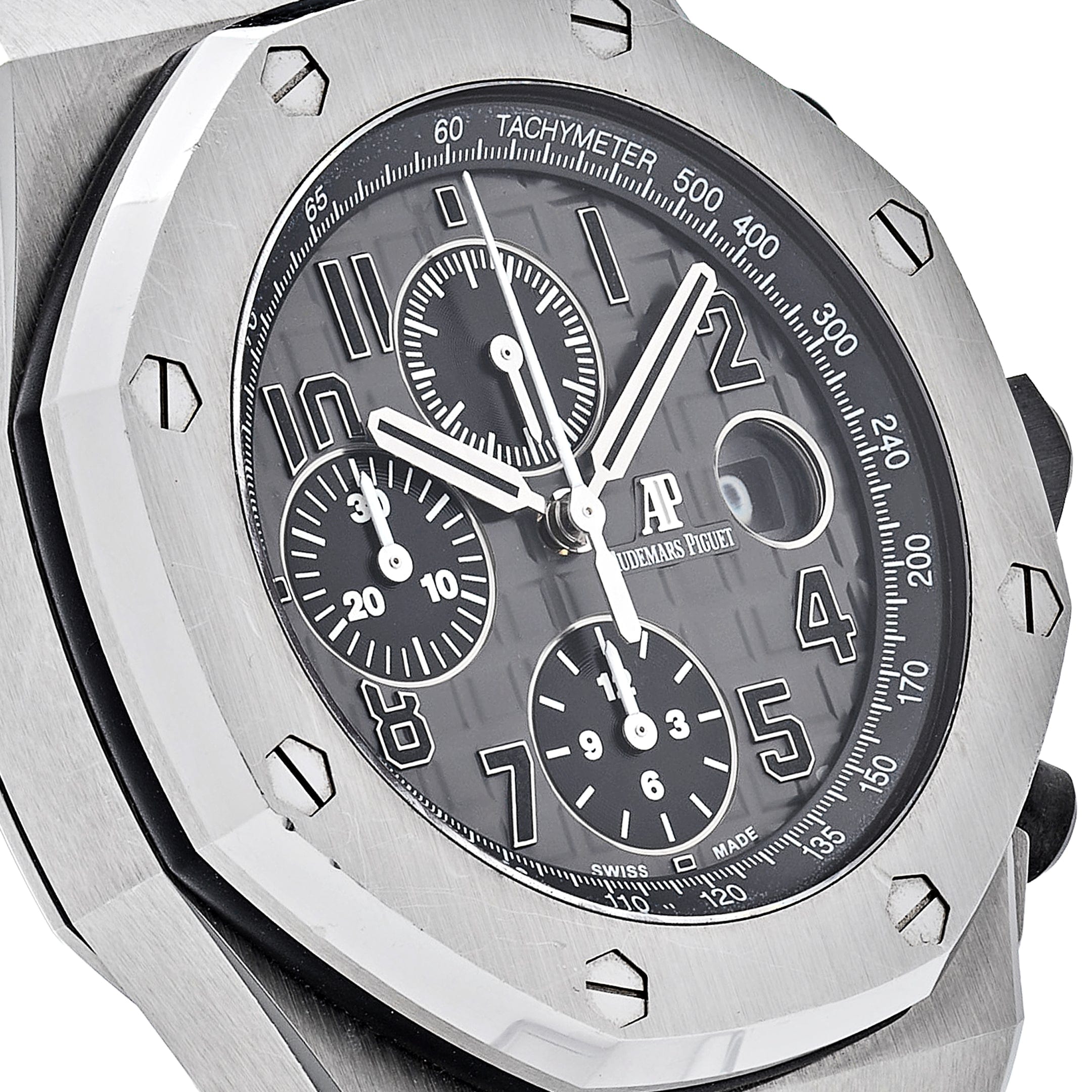 Audemars Piguet Royal Oak Offshore 26470ST.OO.A104CR.01 Stainless Steel Slate Grey Dial view 5