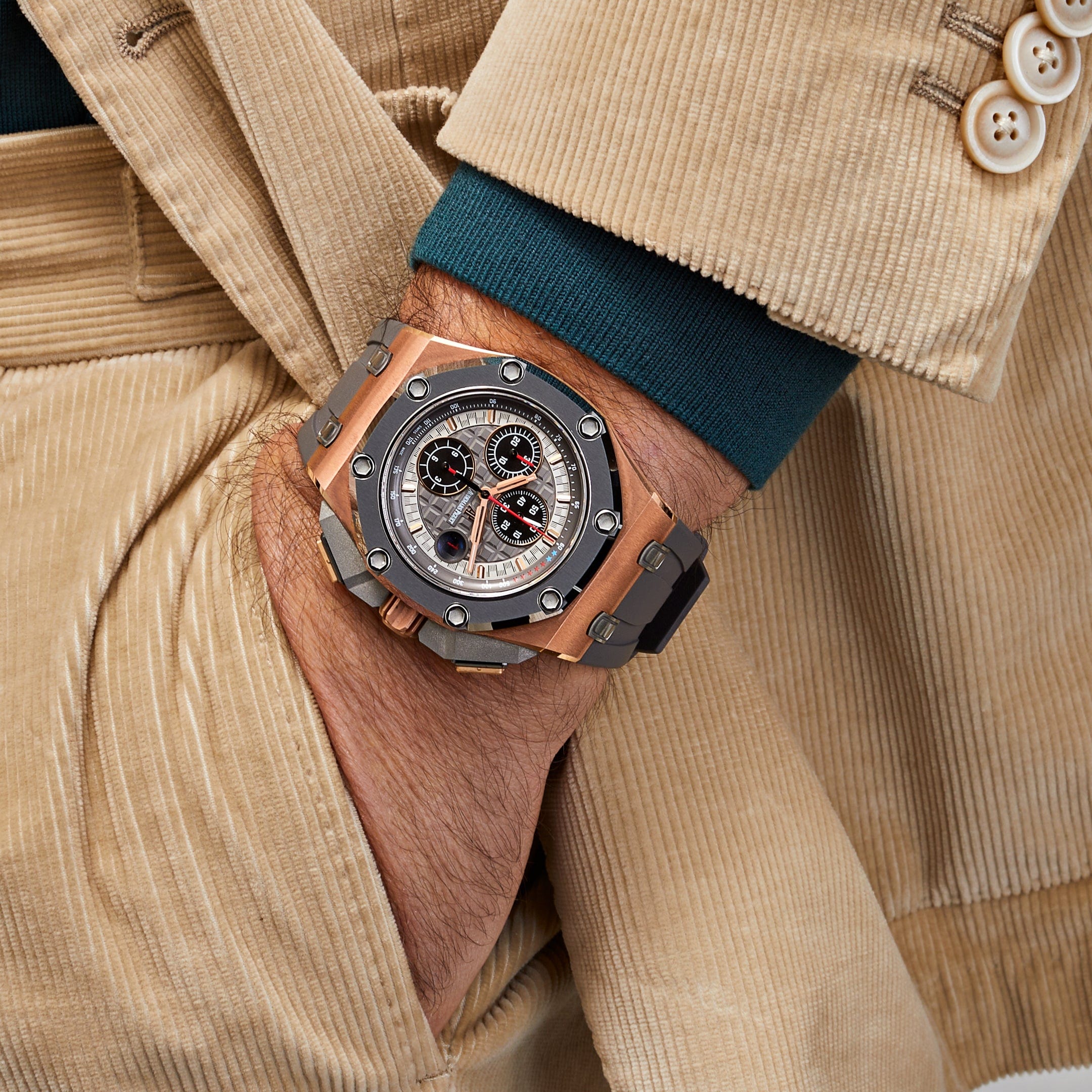 Audemars Piguet Royal Oak Offshore 26568OM.OO.A004CA.01 'Michael Schumacher' Limited Edition (2015) view 2