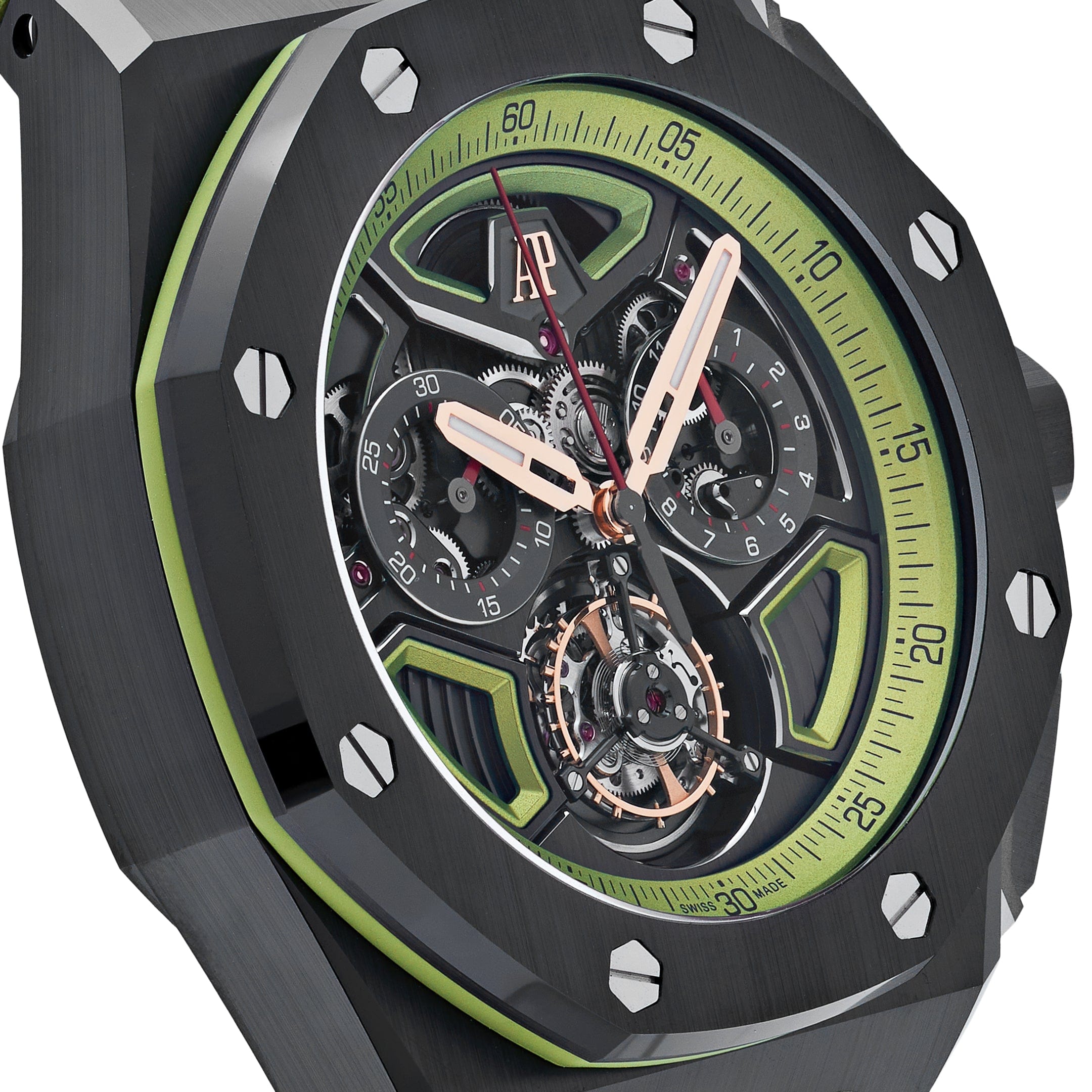 Audemars Piguet Royal Oak Offshore 26622CE.OO.D062CA.01 Flying Tourbillon Chronograph Limited Edition view 5