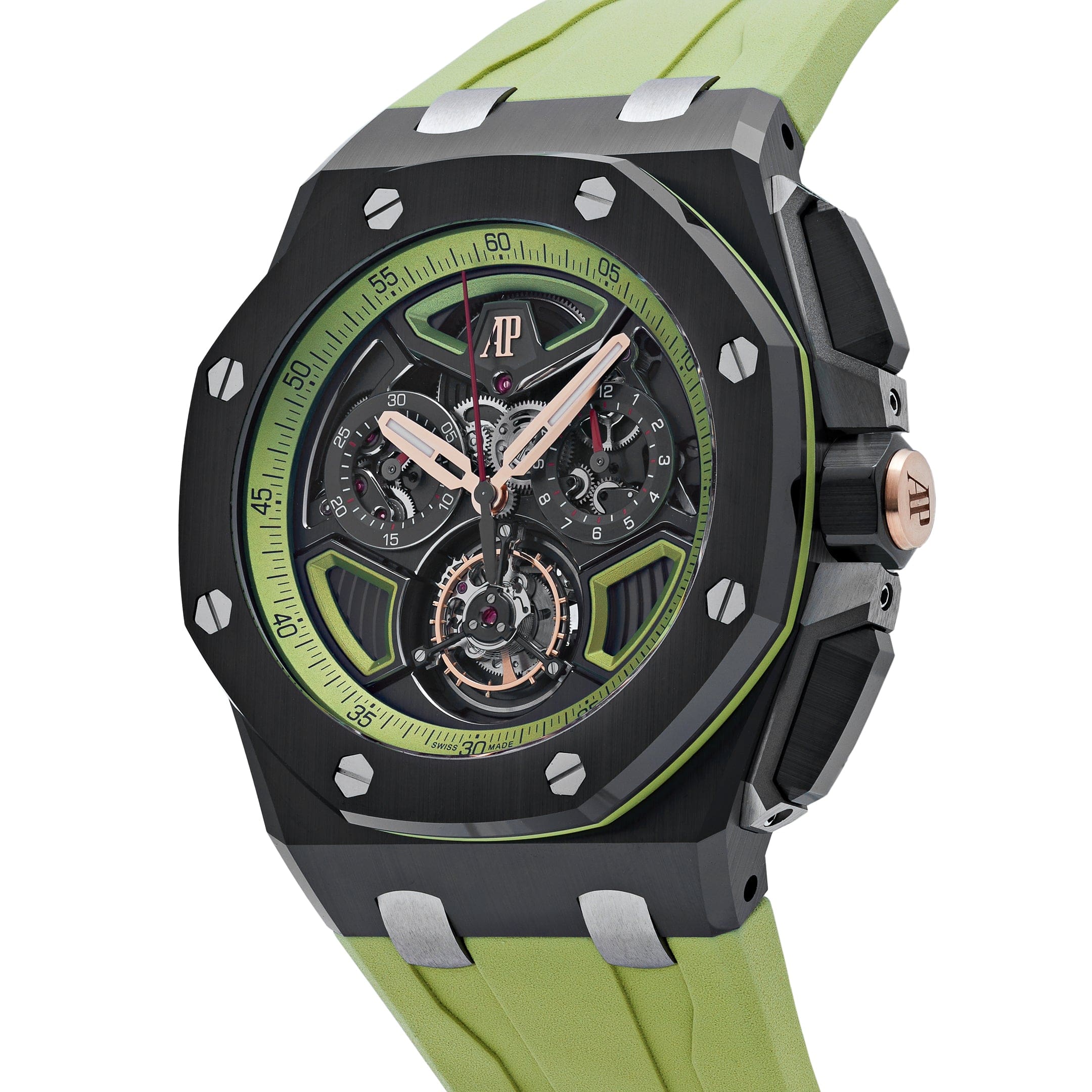 Audemars Piguet Royal Oak Offshore 26622CE.OO.D062CA.01 Flying Tourbillon Chronograph Limited Edition view 3