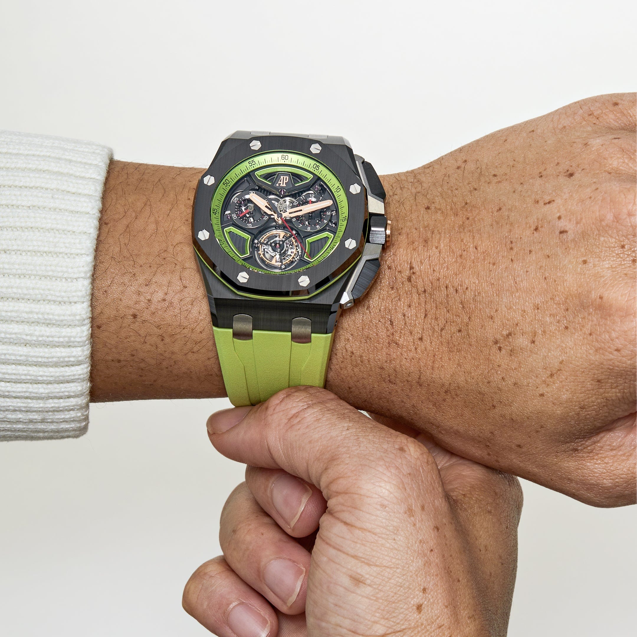 Audemars Piguet Royal Oak Offshore 26622CE.OO.D062CA.01 Flying Tourbillon Chronograph Limited Edition view 2