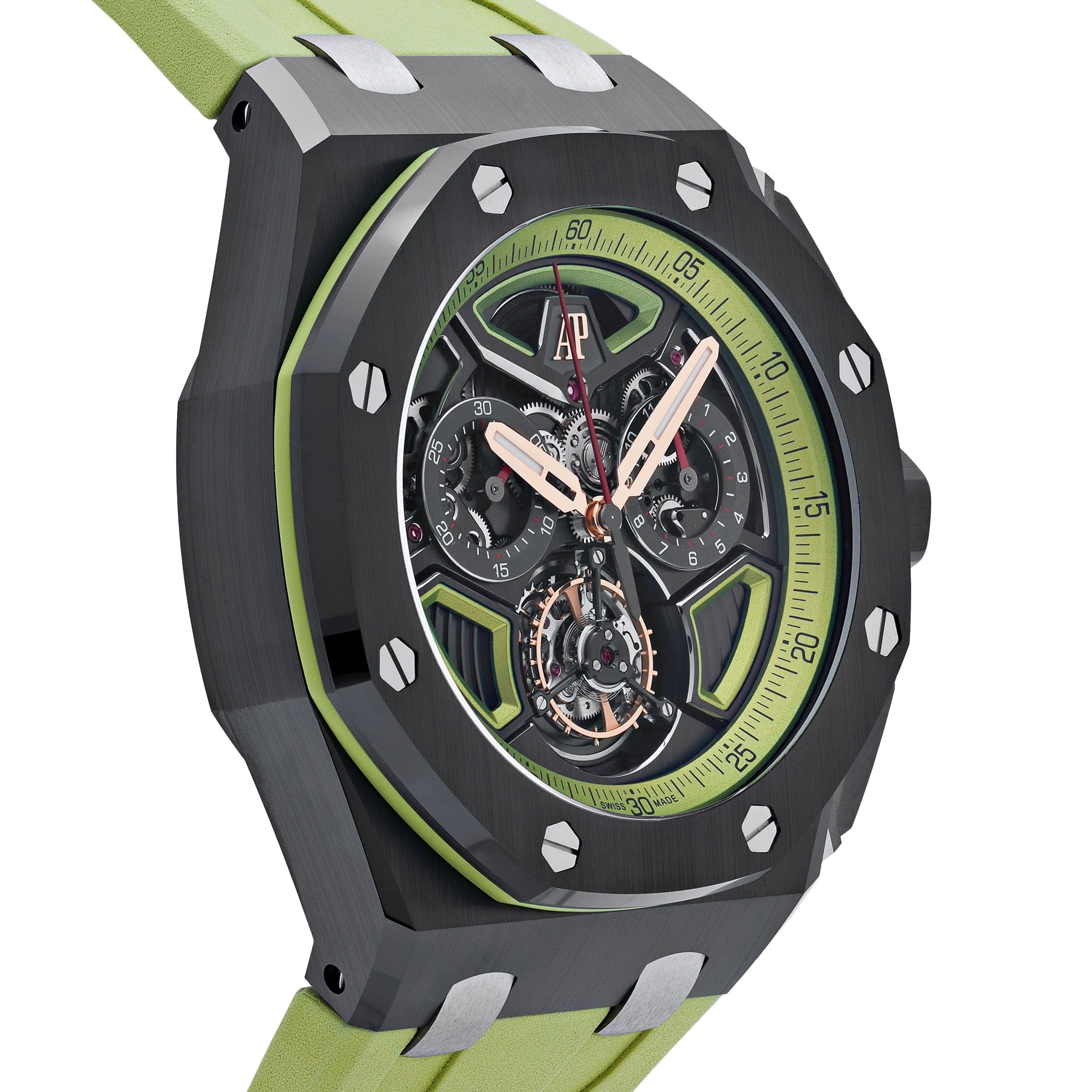 Audemars Piguet Royal Oak Offshore 26622CE.OO.D062CA.01 Flying Tourbillon Chronograph Limited Edition view 4
