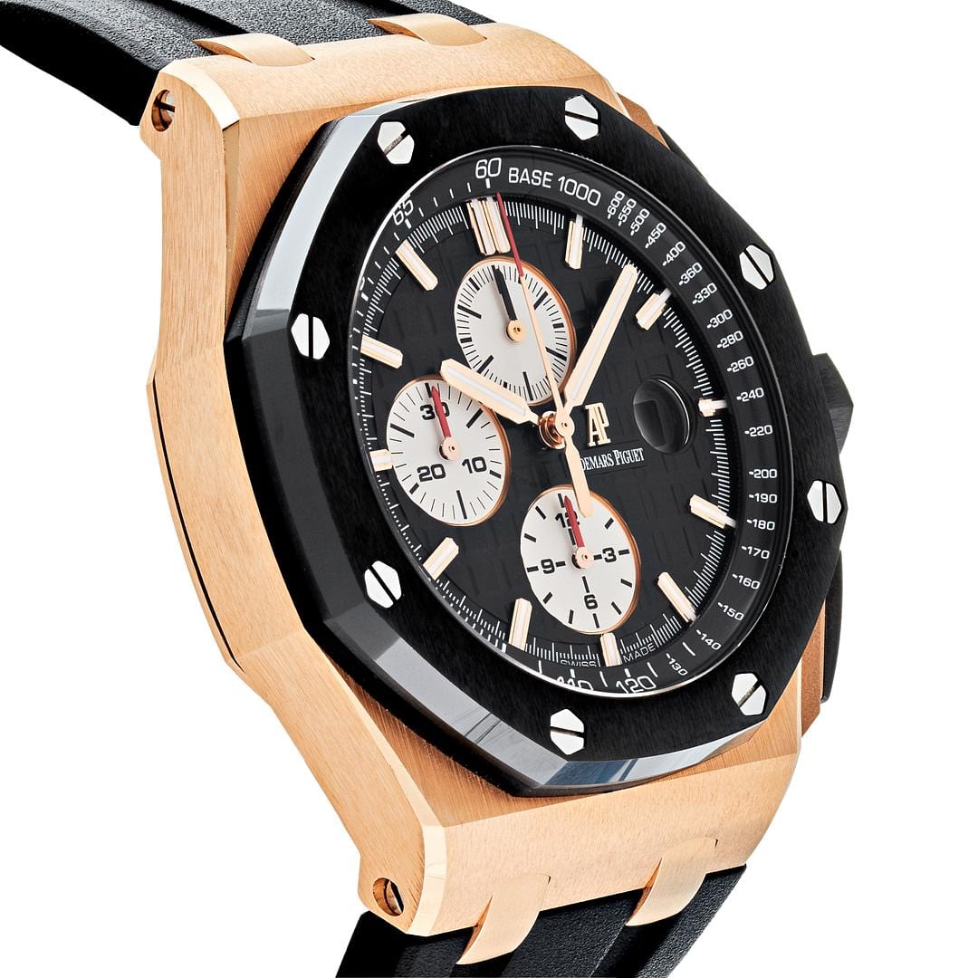 Audemars Piguet Royal Oak Offshore 26400RO.OO.A002CA.01 Chronograph Rose Gold Black Dial (2012) view 3
