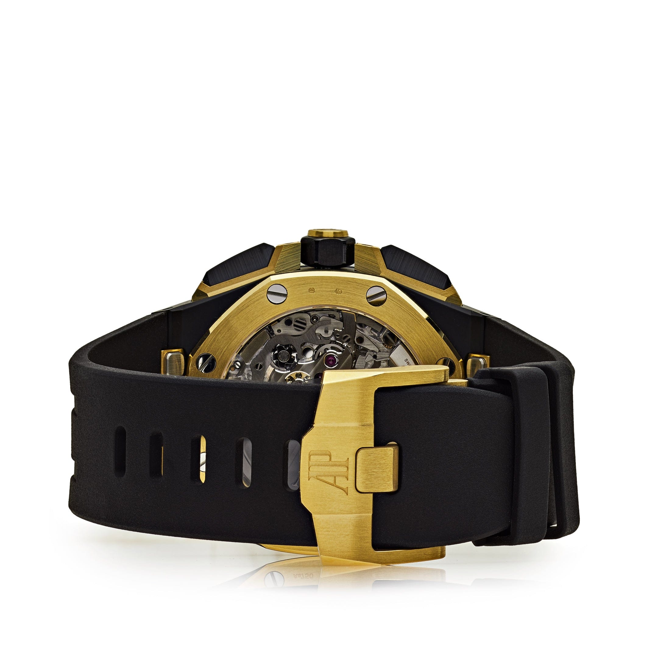 Audemars Piguet Royal Oak Offshore 26420CE.OO.A127CR.01 Chronograph Black Ceramic/Yellow Gold Black Dial view 4