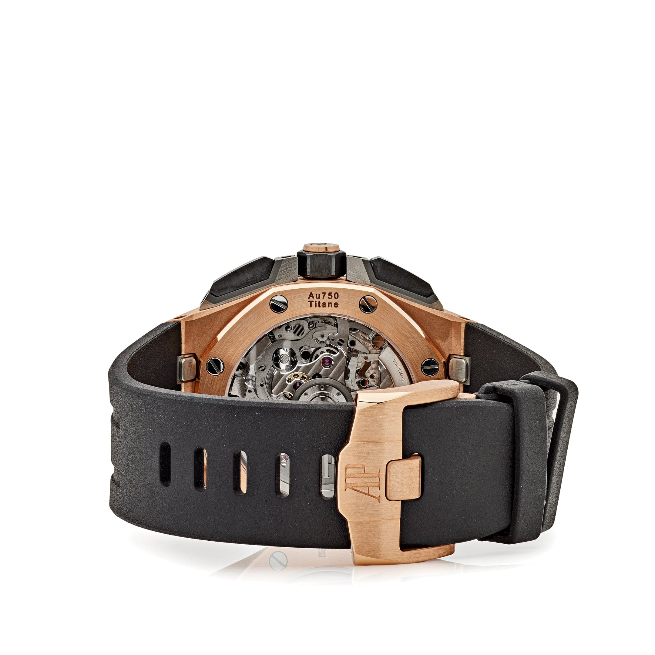 Audemars Piguet Royal Oak Offshore 26420OI.OO.A015VE.01 Chronograph Rose Gold Grey Dial view 6