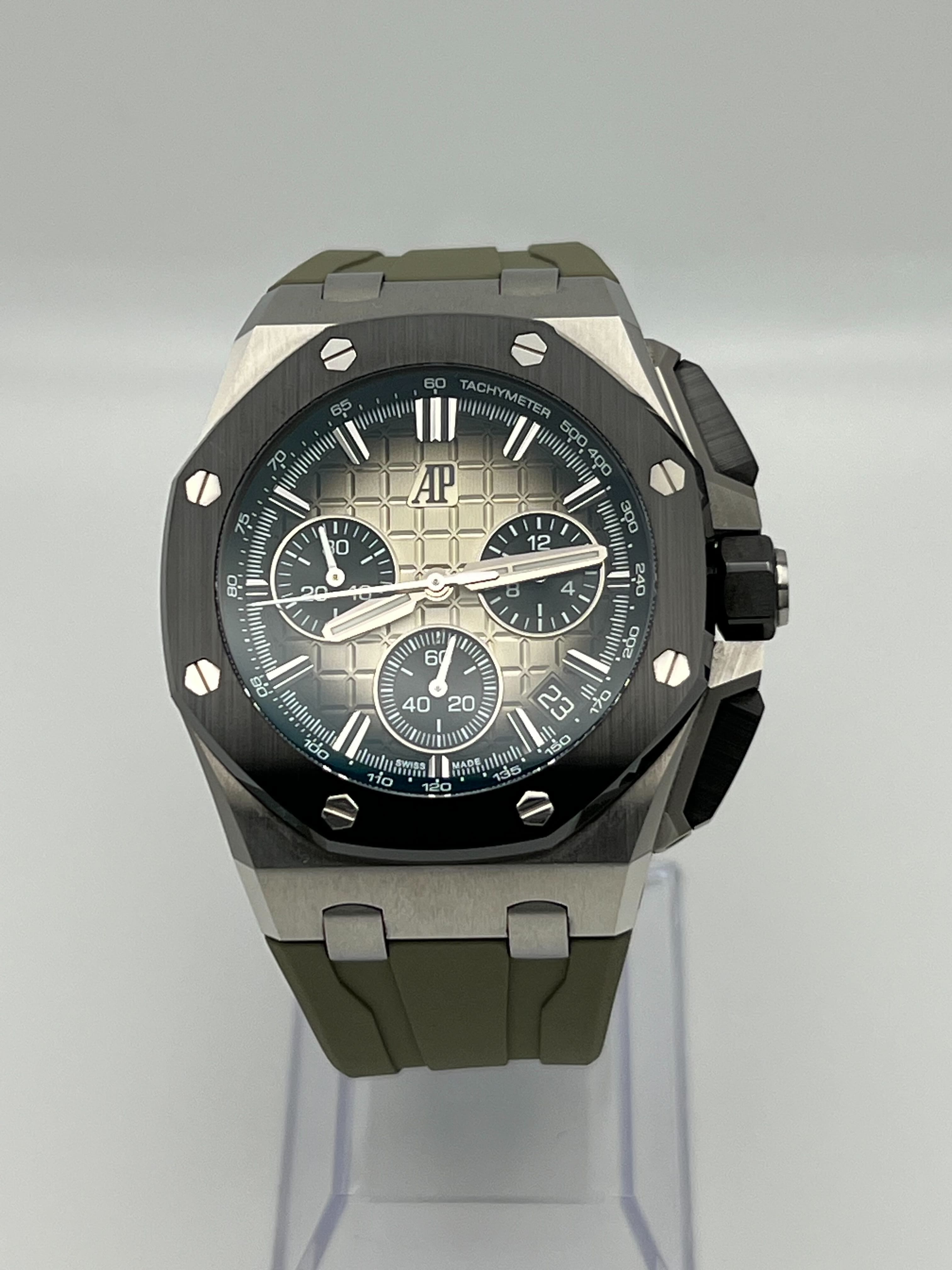 Audemars Piguet Royal Oak Offshore 26420SO.OO.A600CA.01 Chronograph Stainless Steel Brown Dial view 2
