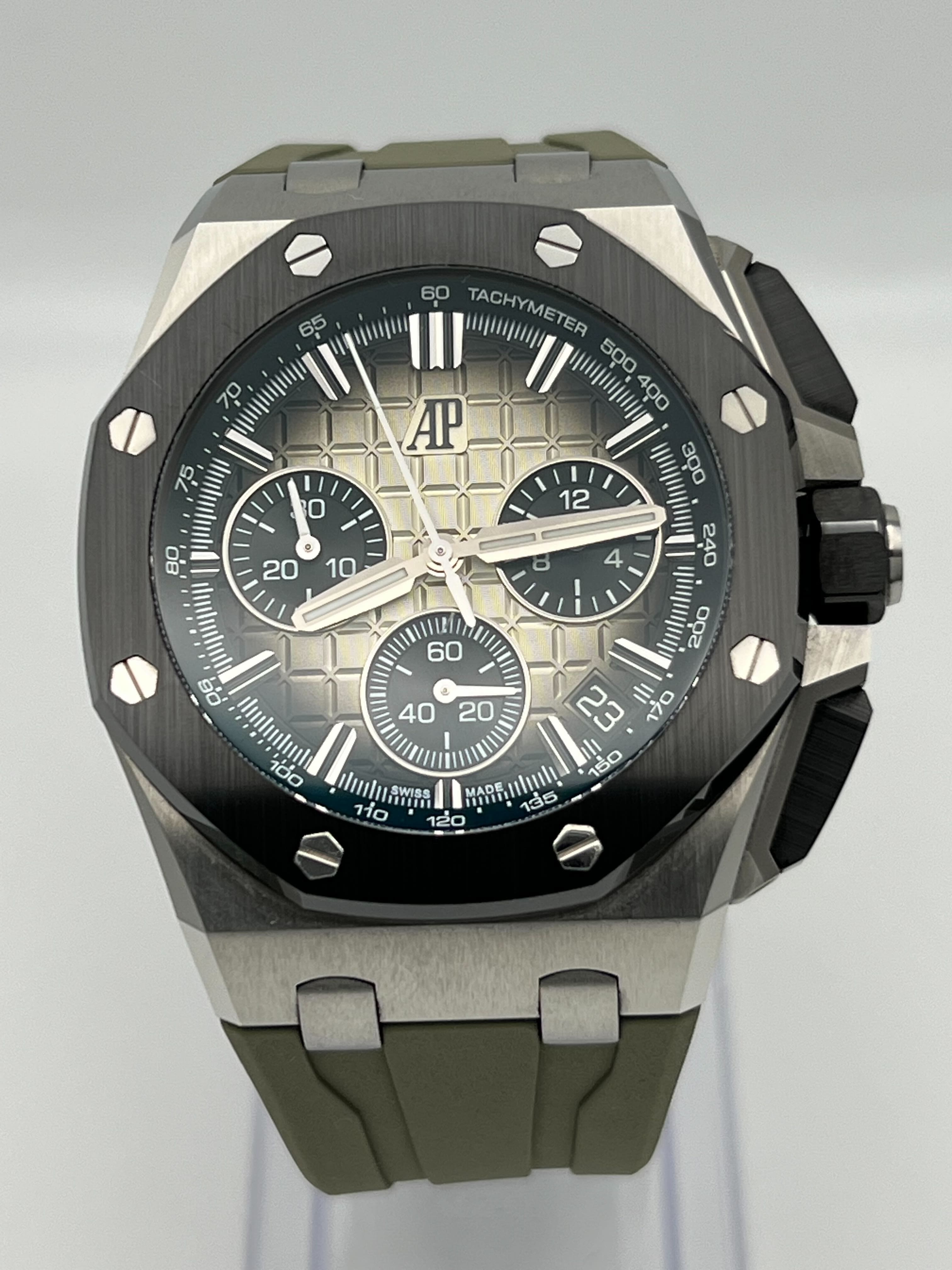 Audemars Piguet Royal Oak Offshore 26420SO.OO.A600CA.01 Chronograph Stainless Steel Brown Dial view 5