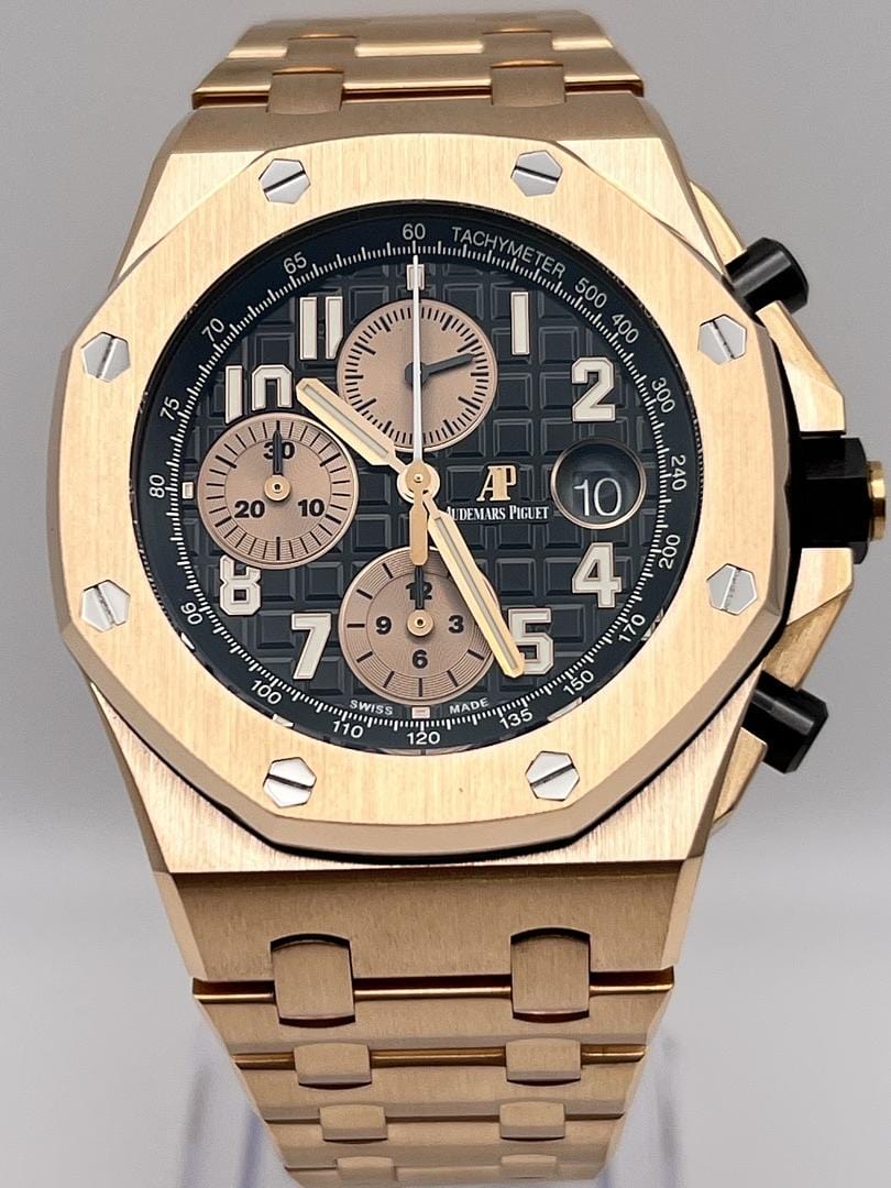 Audemars Piguet Royal Oak Offshore 26470OR.OO.1000OR.03 Chronograph Rose Gold view 3