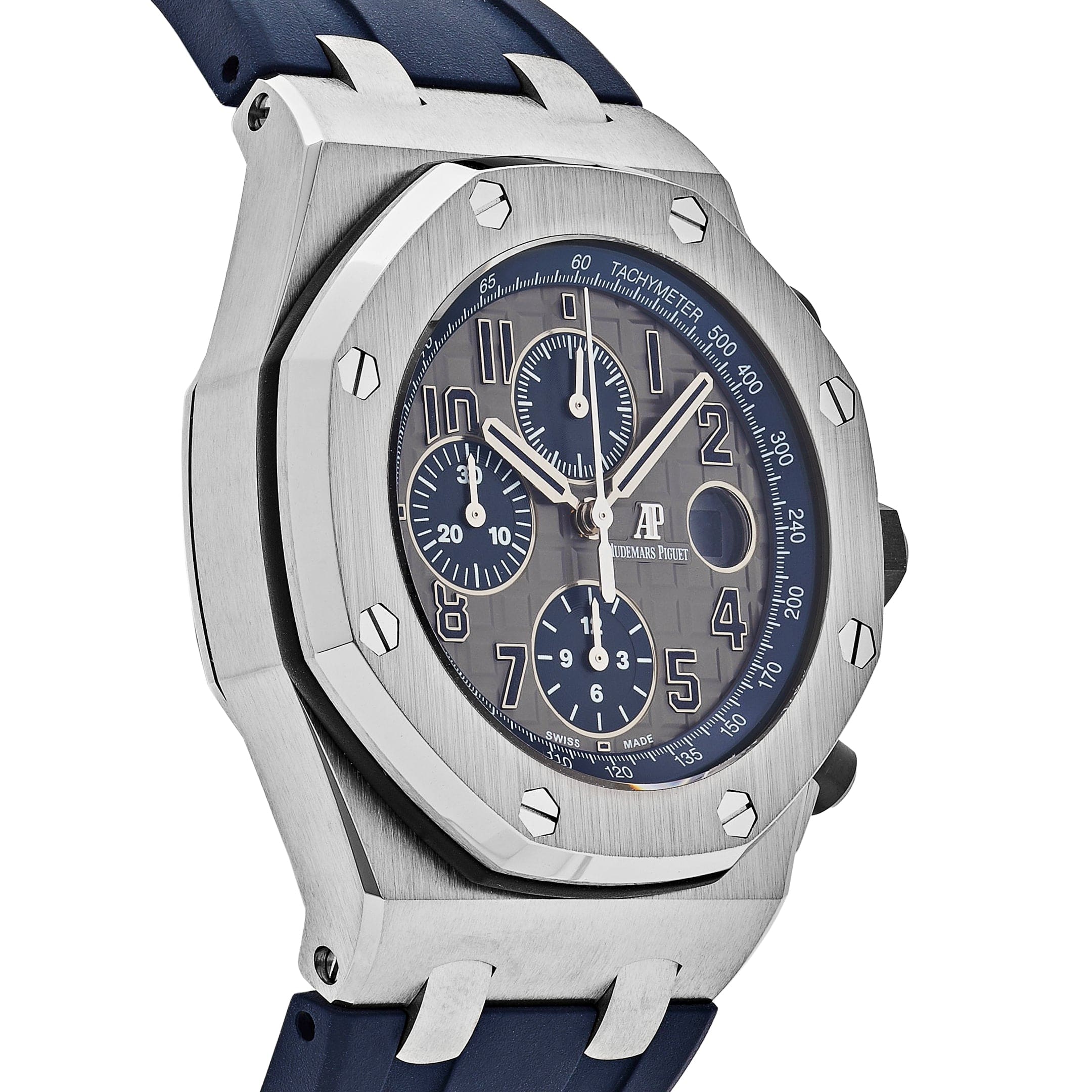 Audemars Piguet Royal Oak Offshore 26474TI.OO.1000TI.01 Chronograph 'QEII Cup' Titanium Grey Dial Limited Edition (2019) view 3