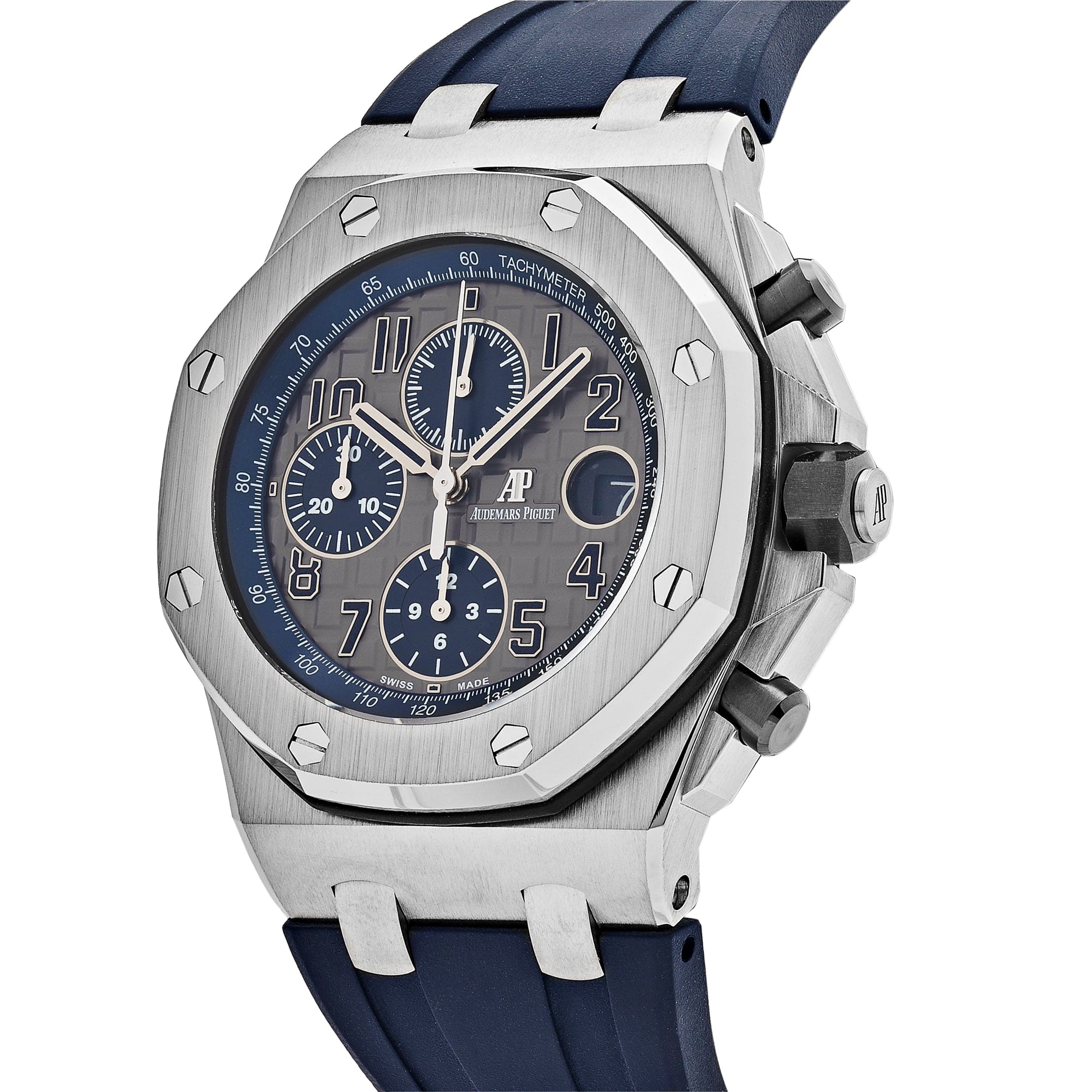 Audemars Piguet Royal Oak Offshore 26474TI.OO.1000TI.01 Chronograph 'QEII Cup' Titanium Grey Dial Limited Edition (2019) view 4