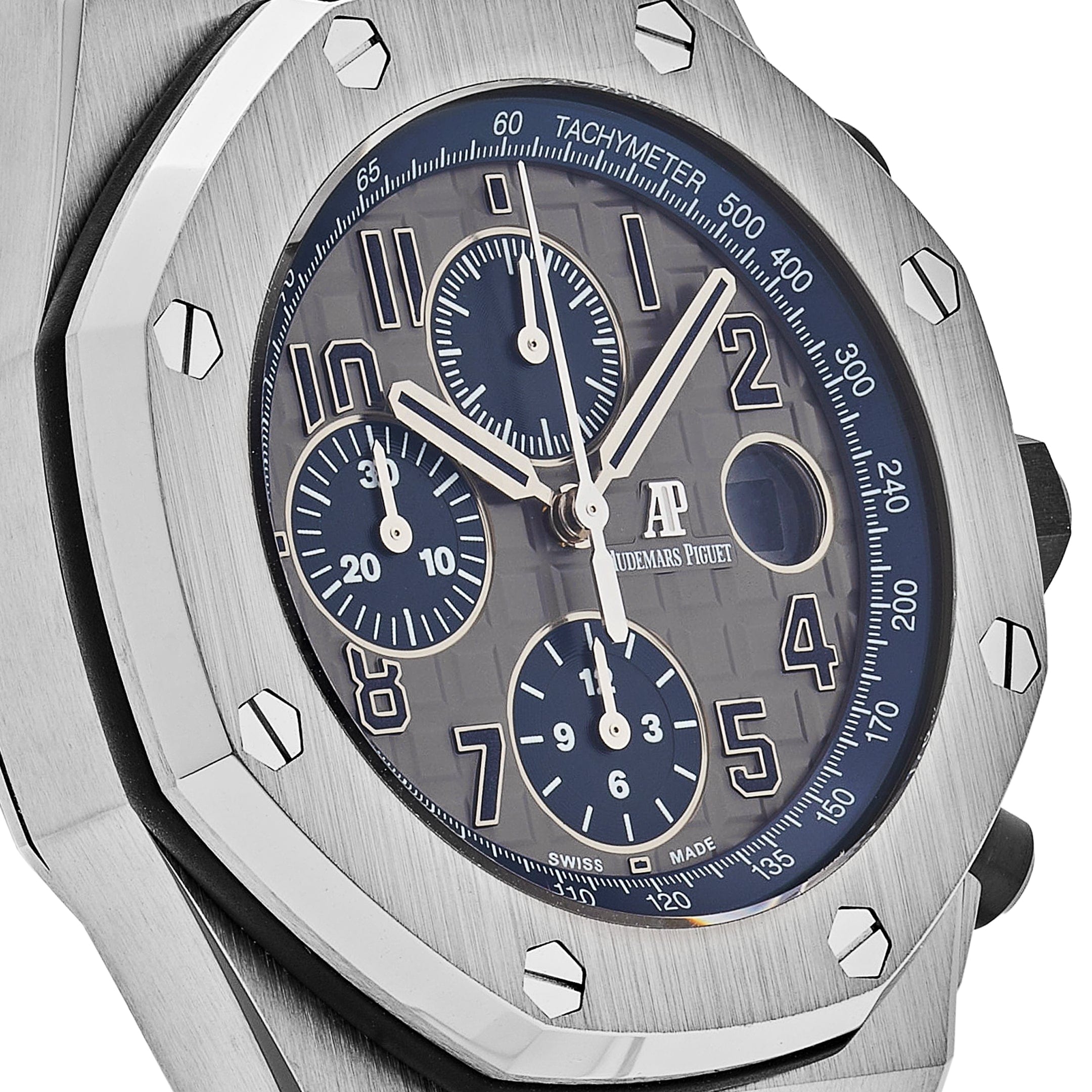 Audemars Piguet Royal Oak Offshore 26474TI.OO.1000TI.01 Chronograph 'QEII Cup' Titanium Grey Dial Limited Edition (2019) view 5