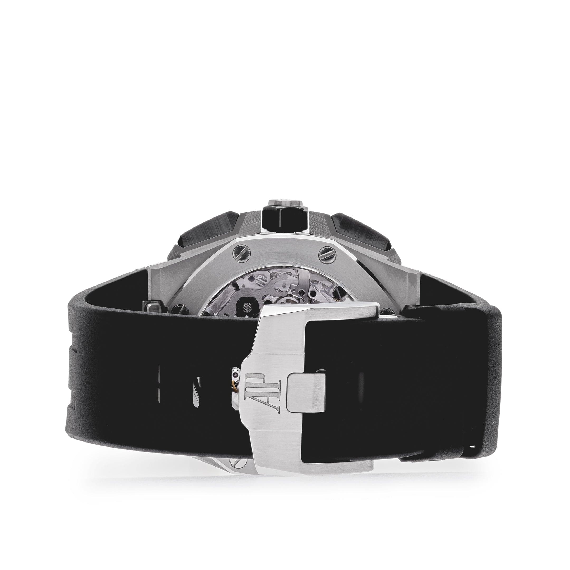 Audemars Piguet Royal Oak Offshore 26420TI.OO.A027CA.01 Chronograph Titanium Blue Dial view 4