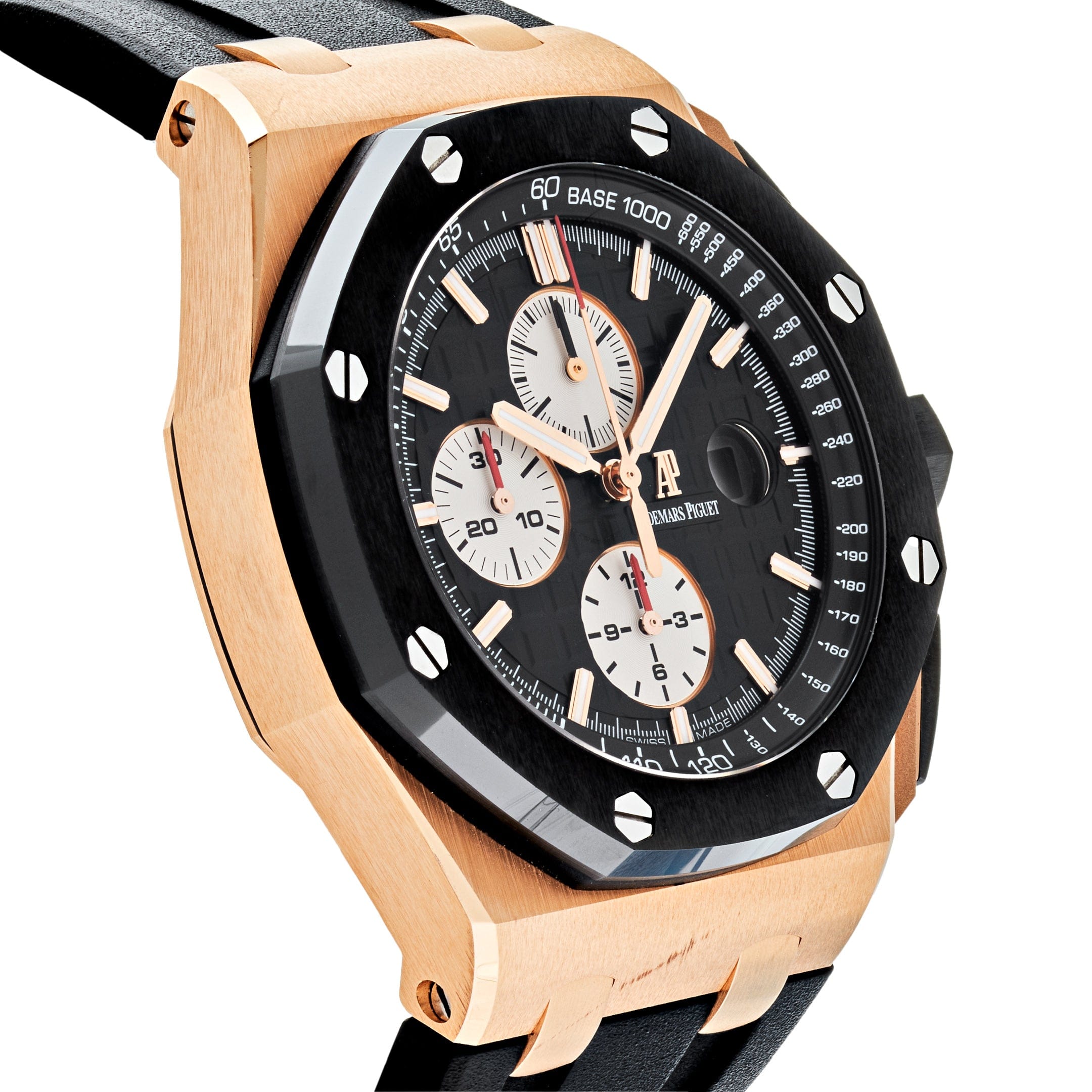 Audemars Piguet Royal Oak Offshore 26401RO.OO.A002CA.01 Chronograph Black Dial view 3