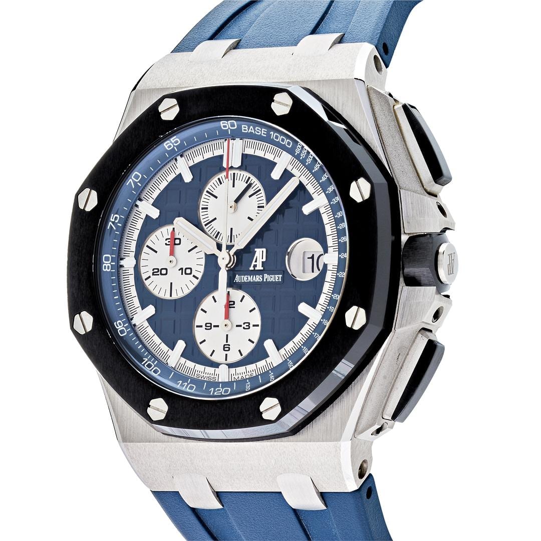 Audemars Piguet Royal Oak Offshore 26401PO.OO.A018CR.01 Chronograph Platinum Blue Dial view 2