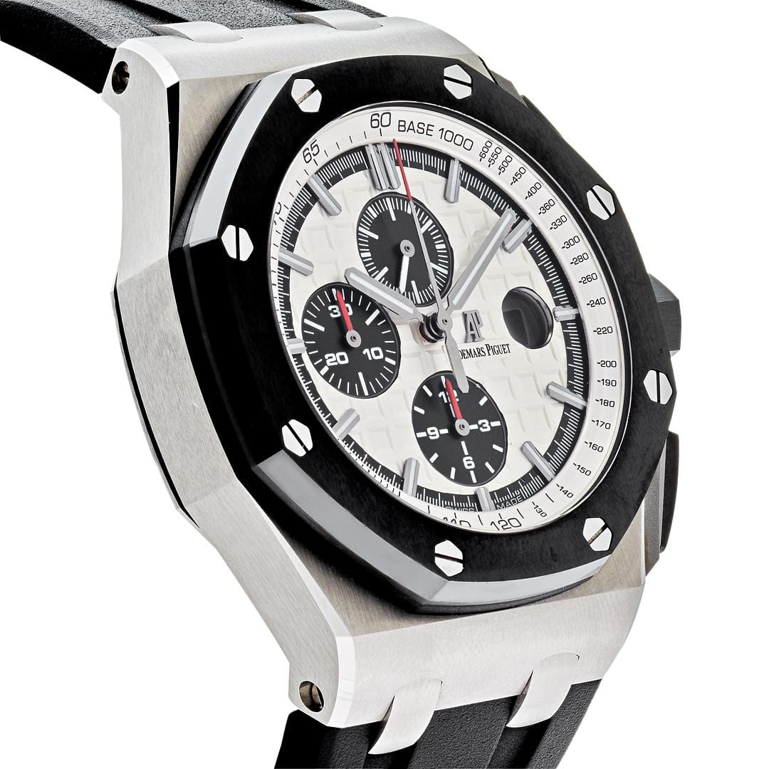 Audemars Piguet Royal Oak Offshore 26400SO.OO.A002CA.01 Chronograph Steel Silver Dial view 3