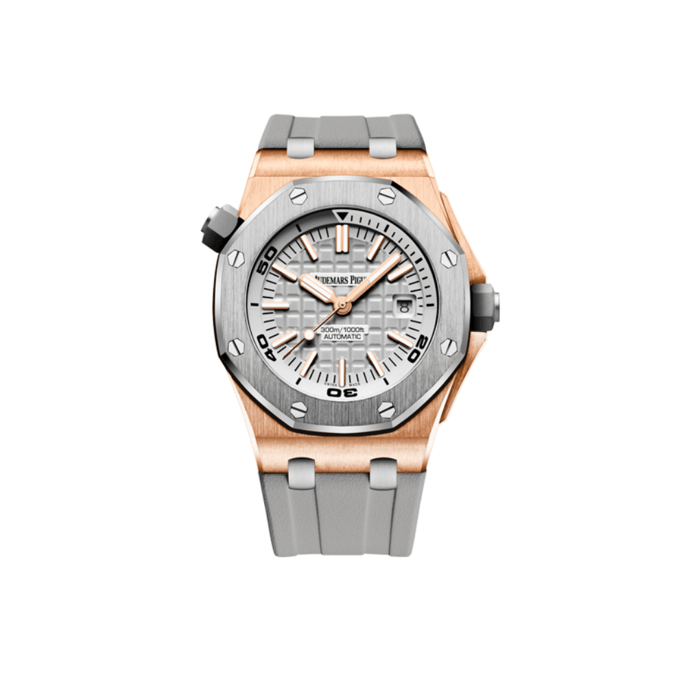 Audemars Piguet Royal Oak Offshore 15711OI.OO.A006CA.01 Diver Rose Gold Grey Dial Limited Edition