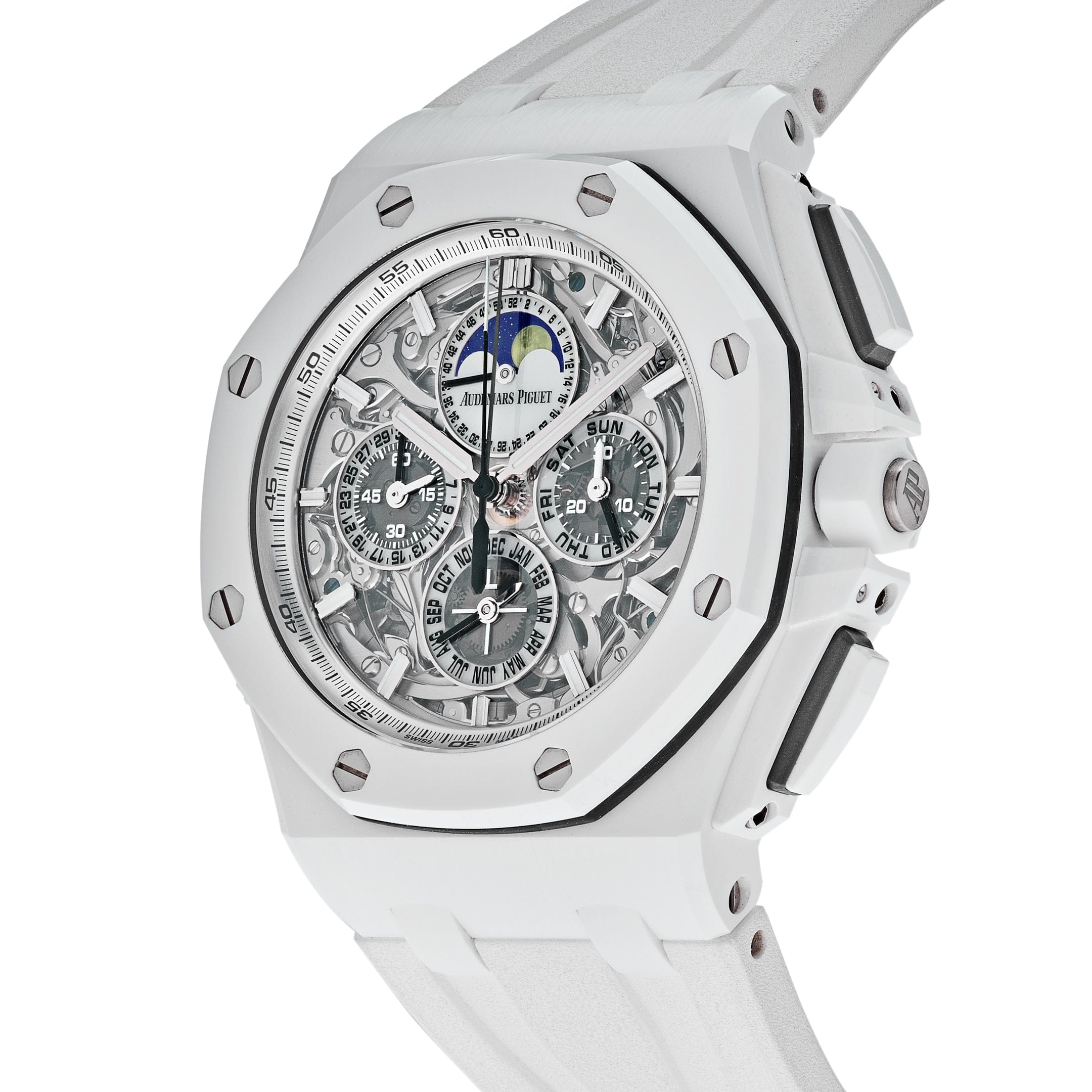 Audemars Piguet Royal Oak Offshore 26582CB.OO.A010CA.01 Grand Complications White Ceramic view 2