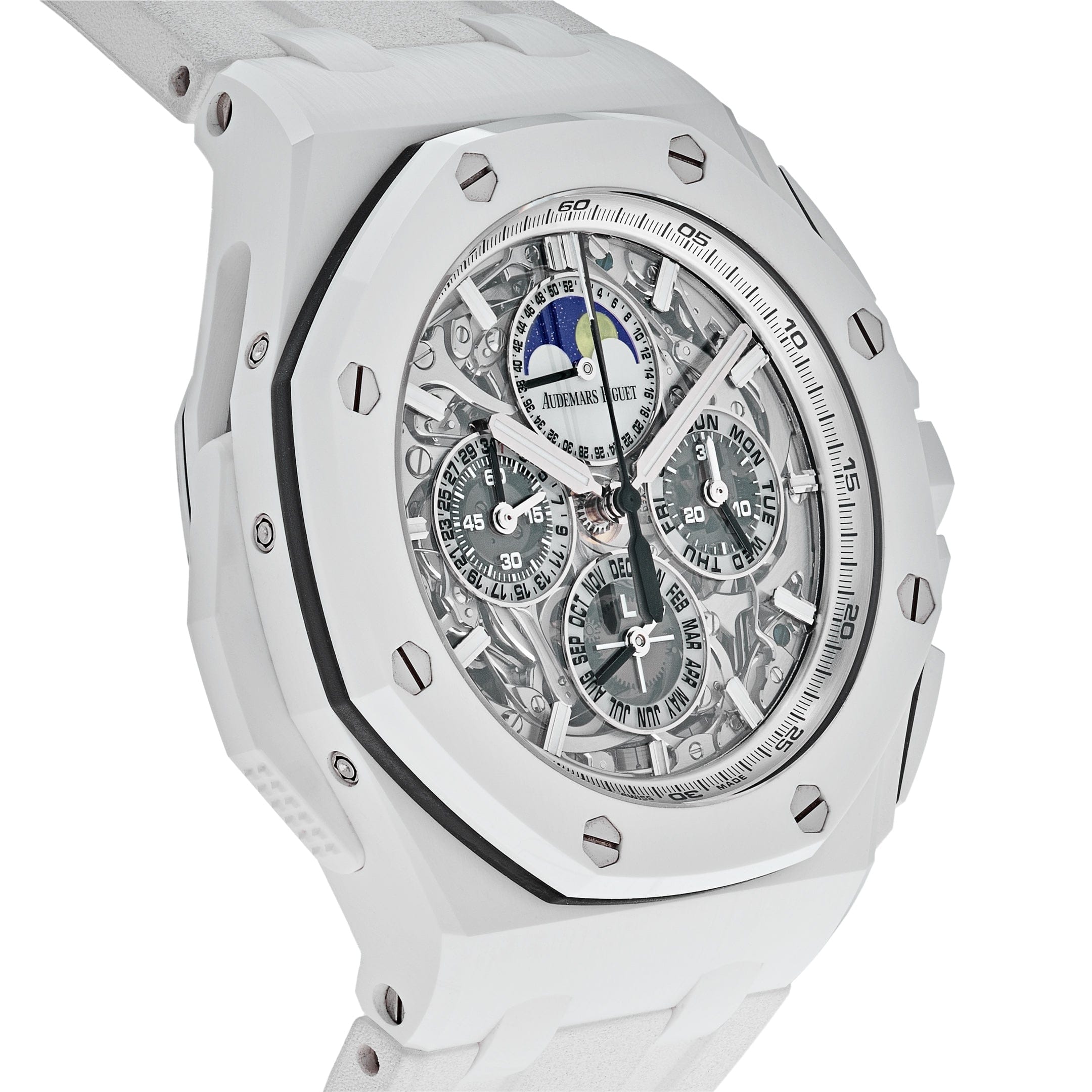 Audemars Piguet Royal Oak Offshore 26582CB.OO.A010CA.01 Grand Complications White Ceramic view 3