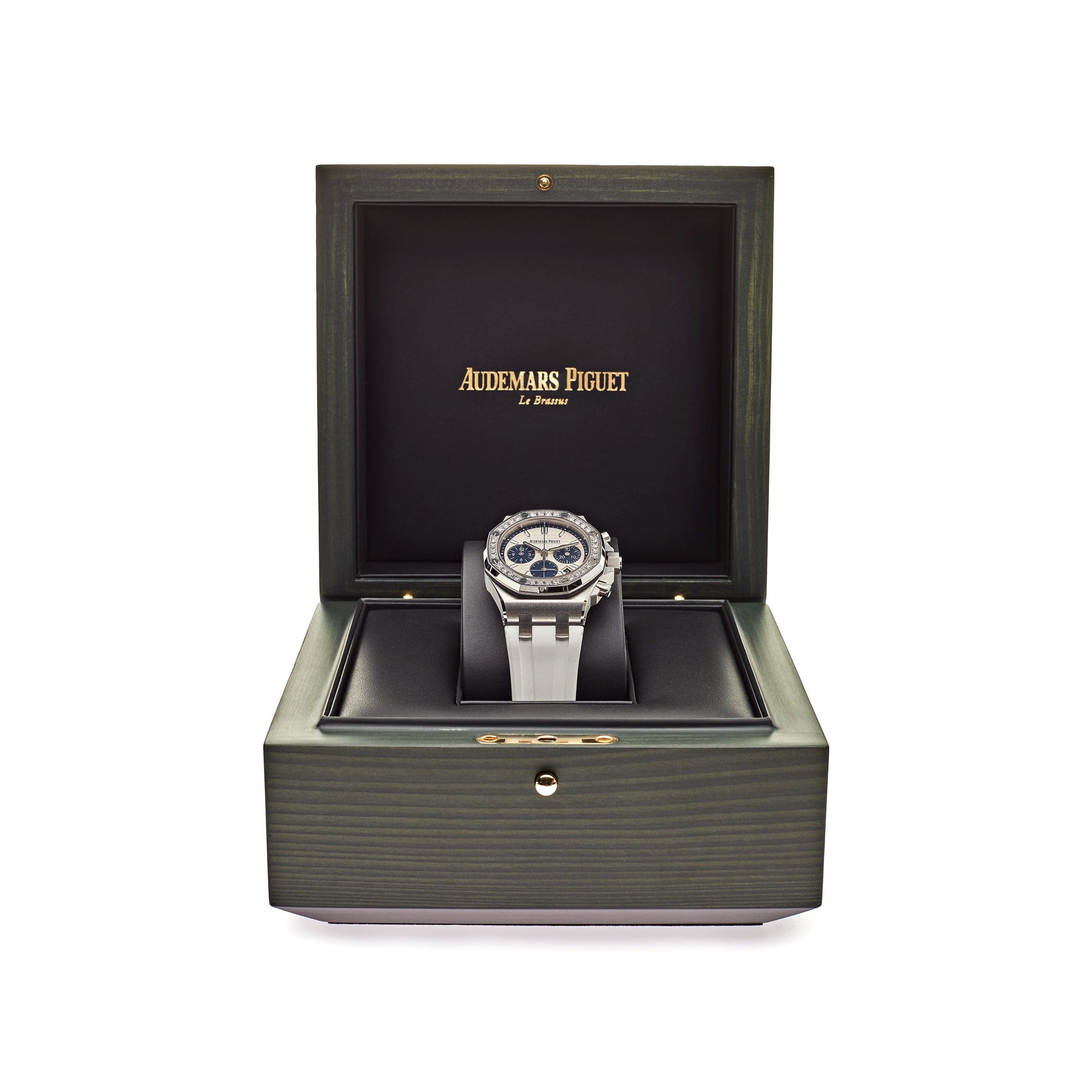 Audemars Piguet Royal Oak Offshore 26231ST.ZZ.D010CA.01.A Stainless Steel Silver Dial Diamond Bezel (2022) view 4