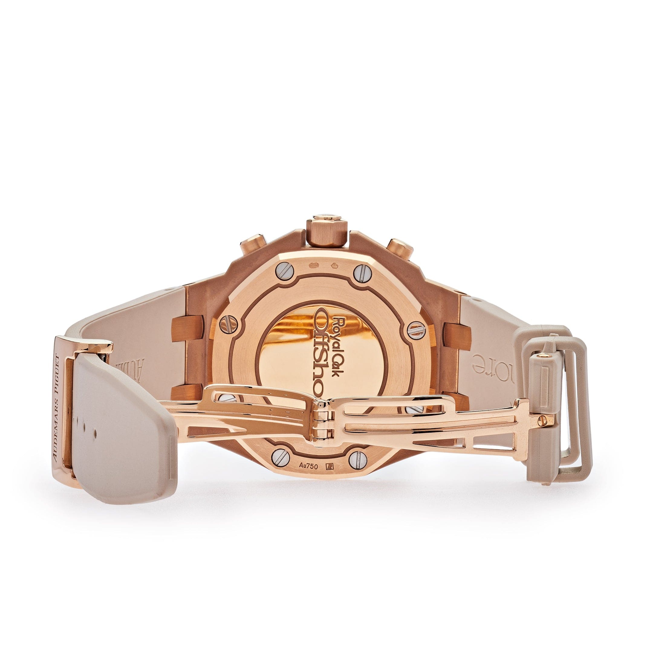 Audemars Piguet Royal Oak Offshore 26236OR.YY.D085CA.01 Selfwinding Chronograph Rainbow Bezel view 4