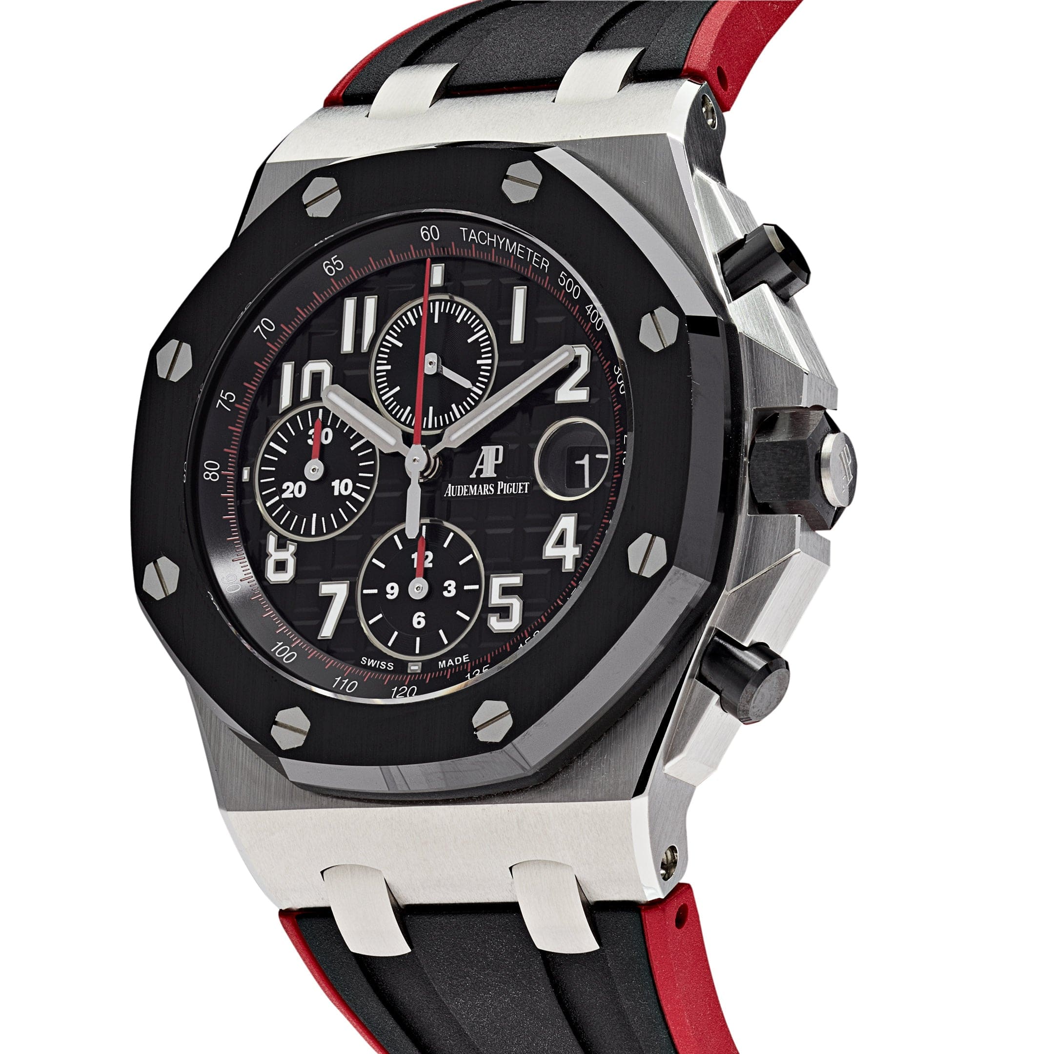 Audemars Piguet Royal Oak Offshore 26470SO.OO.A002CA.01 Selfwinding Chronograph Black Dial view 2