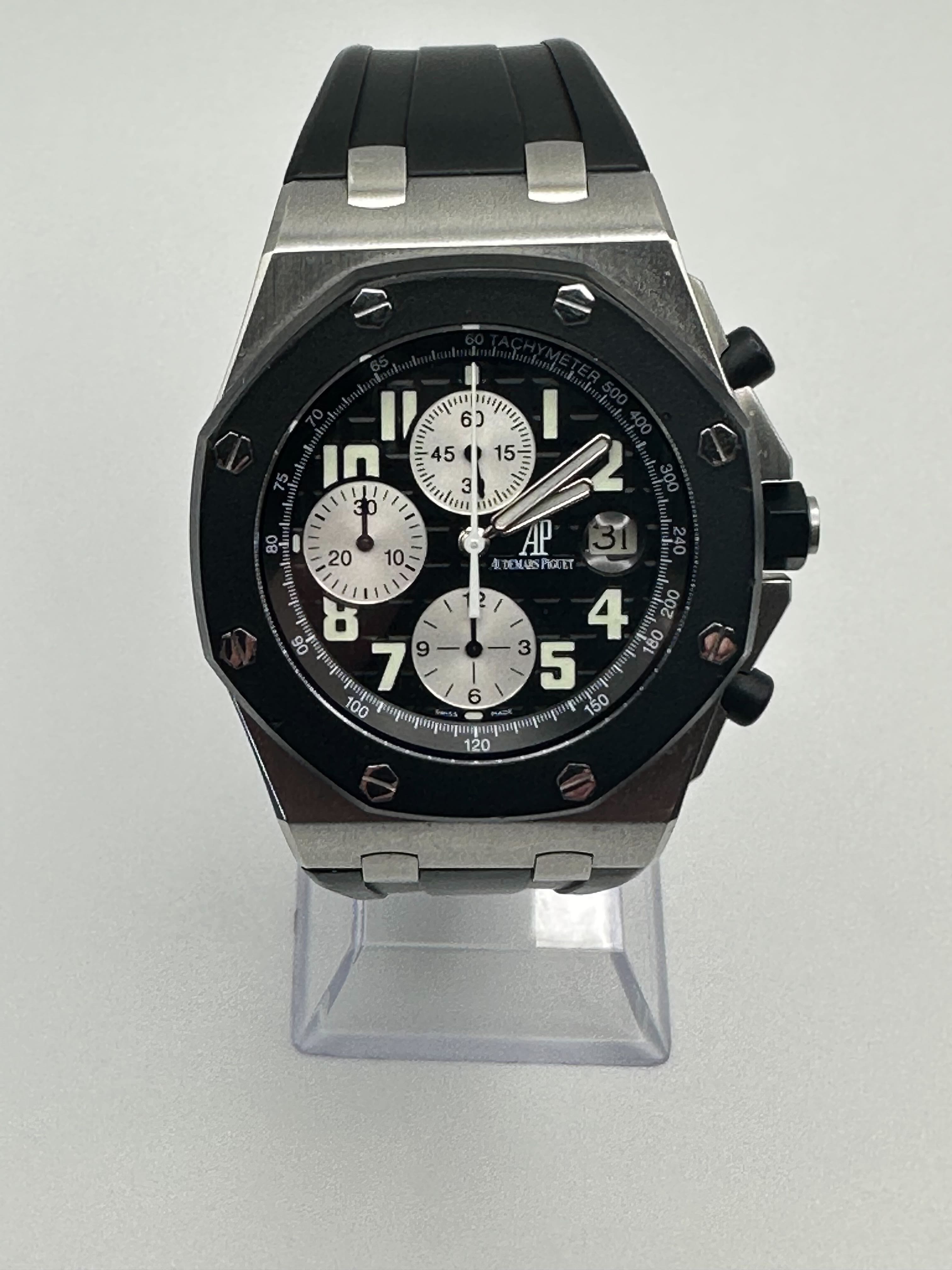 Audemars Piguet Royal Oak Offshore 25940SK.OO.D002CA.01.A Stainless Steel Black Dial view 2