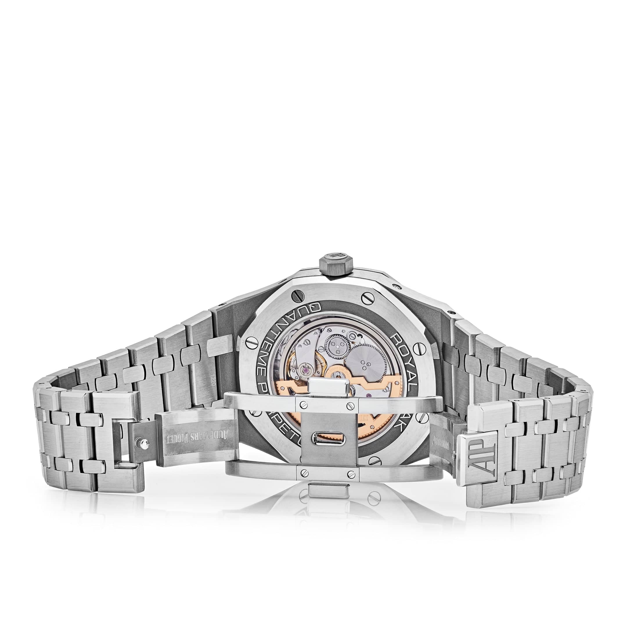 Audemars Piguet Royal Oak Perpetual Calendar 26574ST.OO.1220ST.03 Stainless Steel Blue Dial view 5